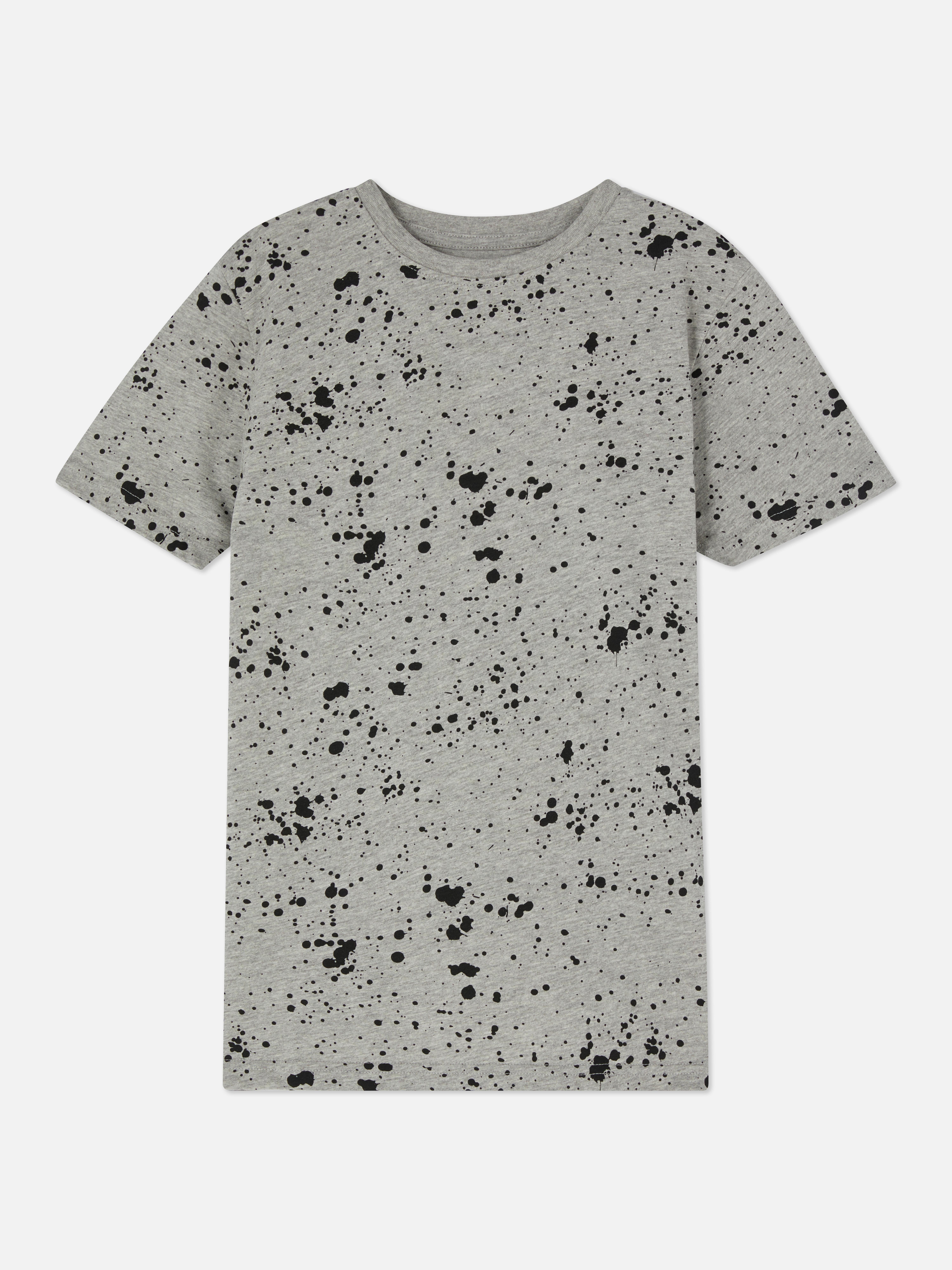 Cotton Paint Splat T-shirt
