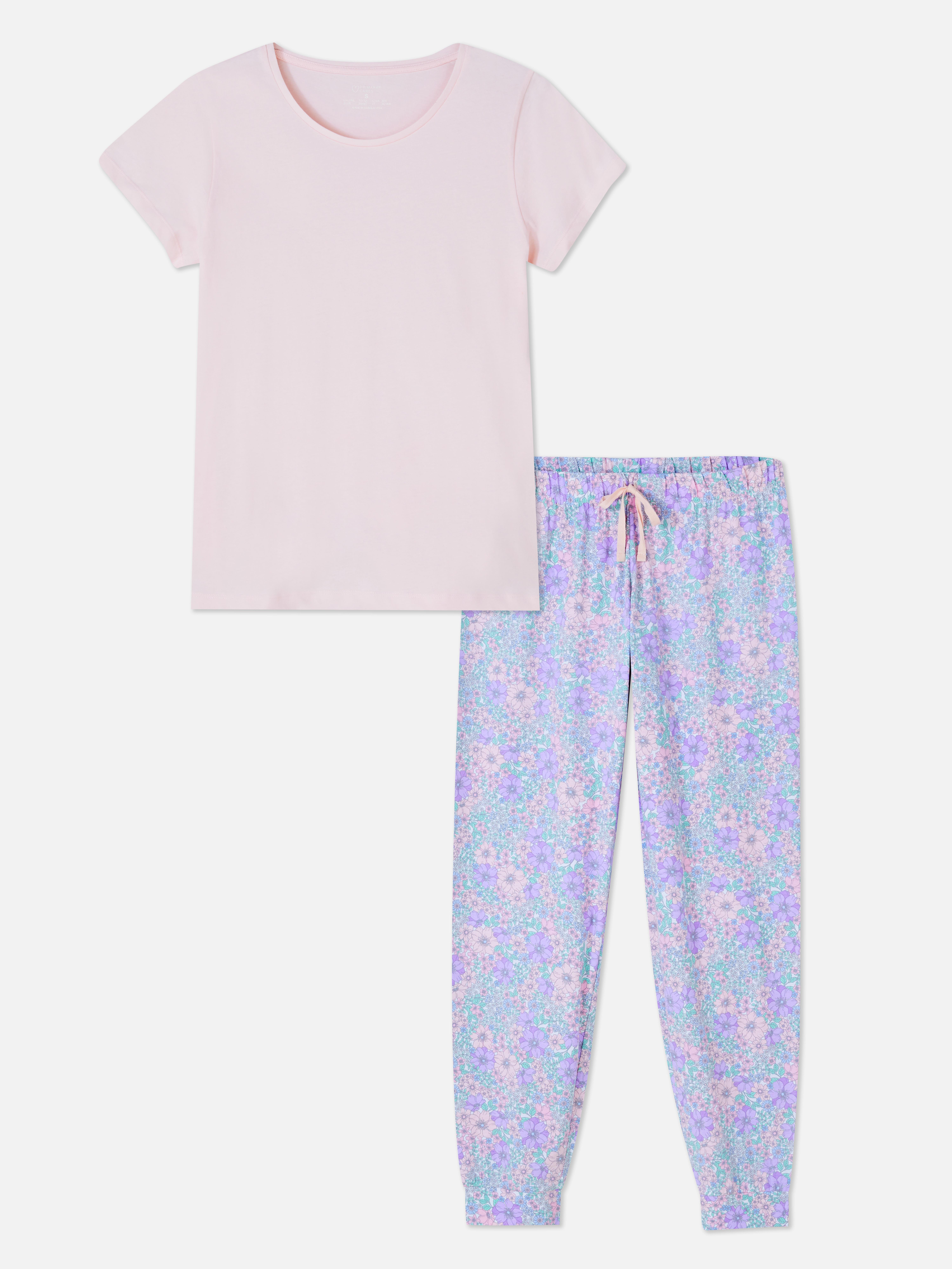Ladies Primark Watermelon Cami Vest and Shorts Pyjama Set PJS Summer Cotton