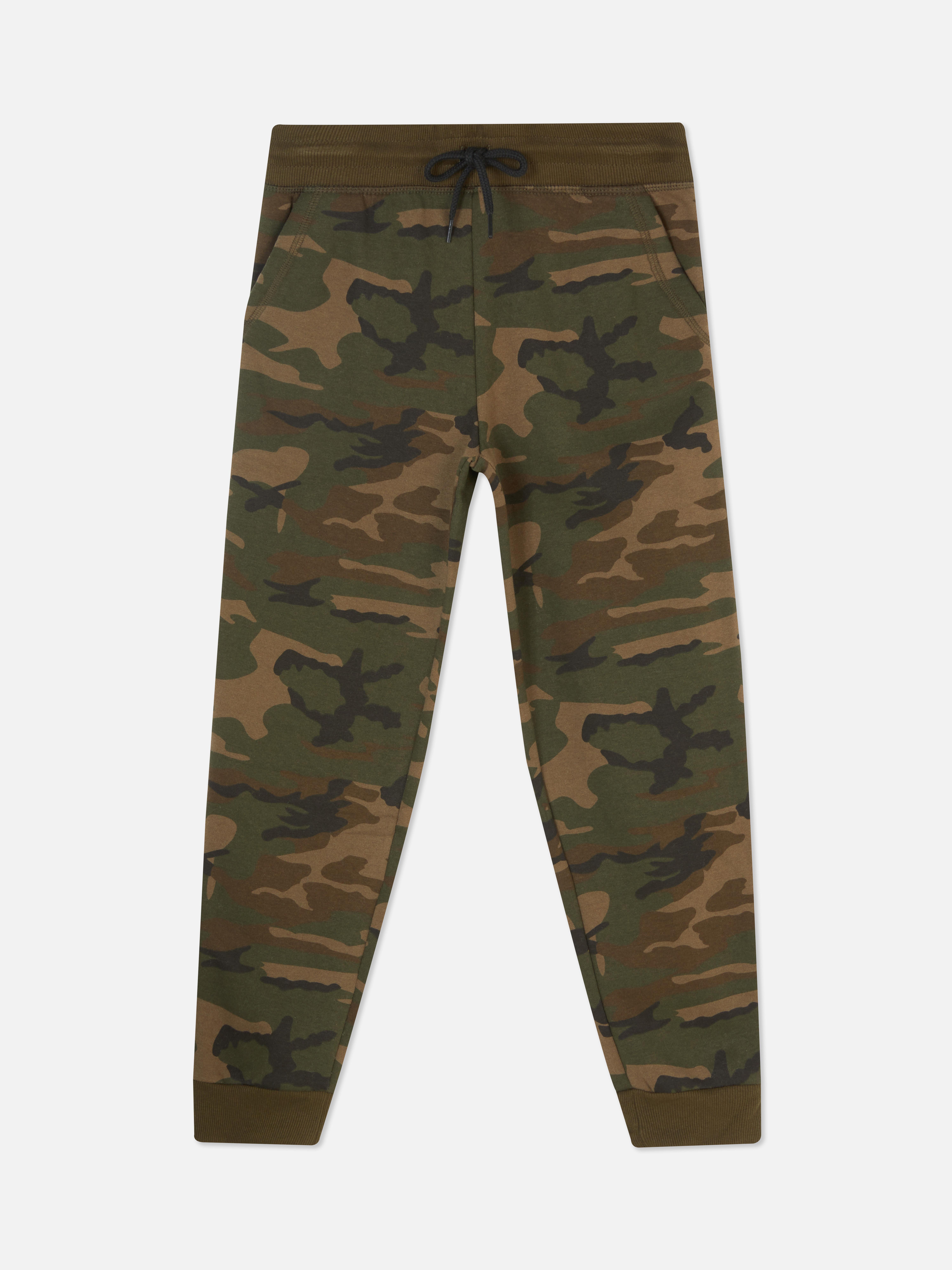 Camouflage Cotton Joggers
