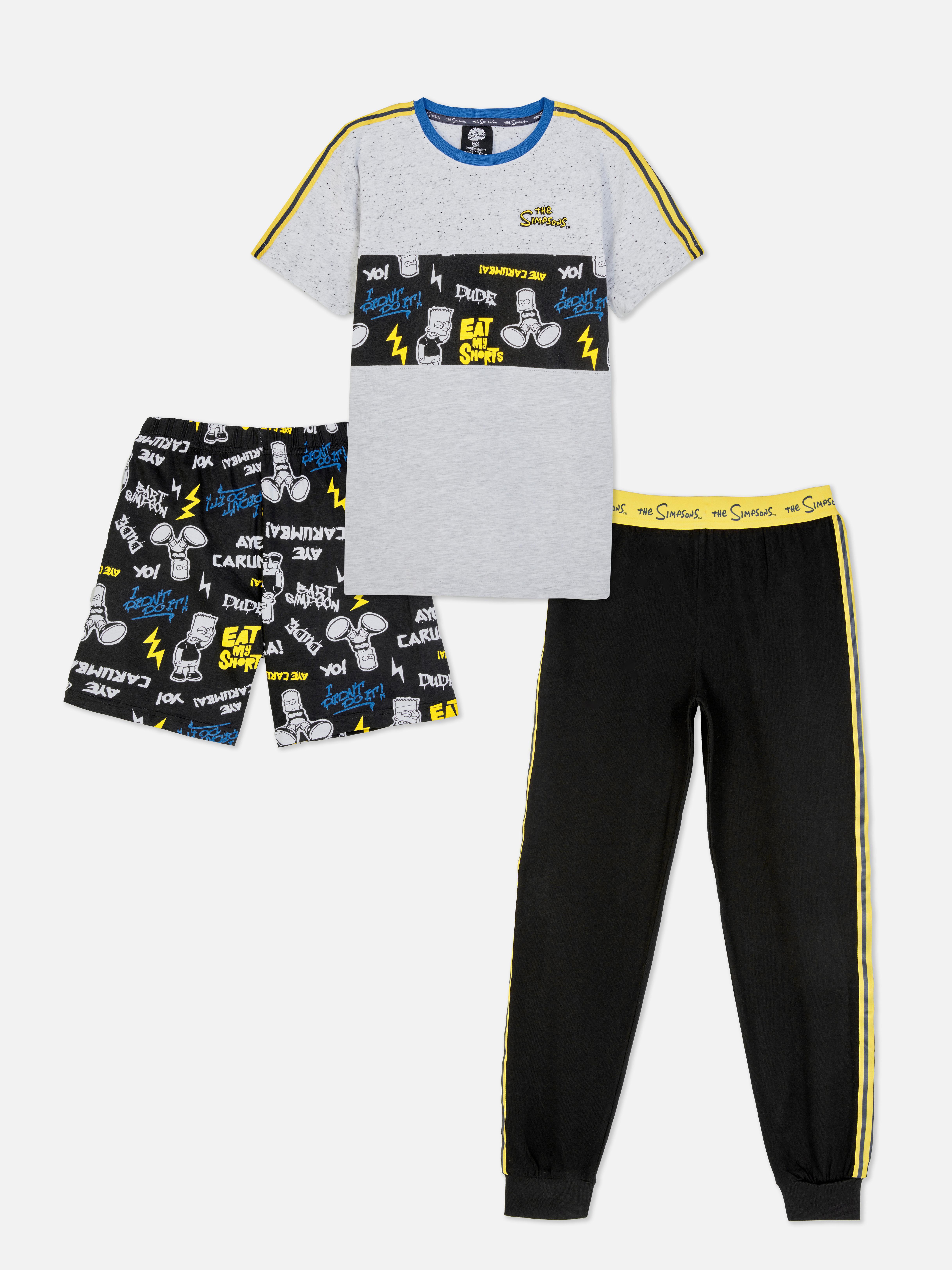 The Simpsons Three Piece Pyjama Set