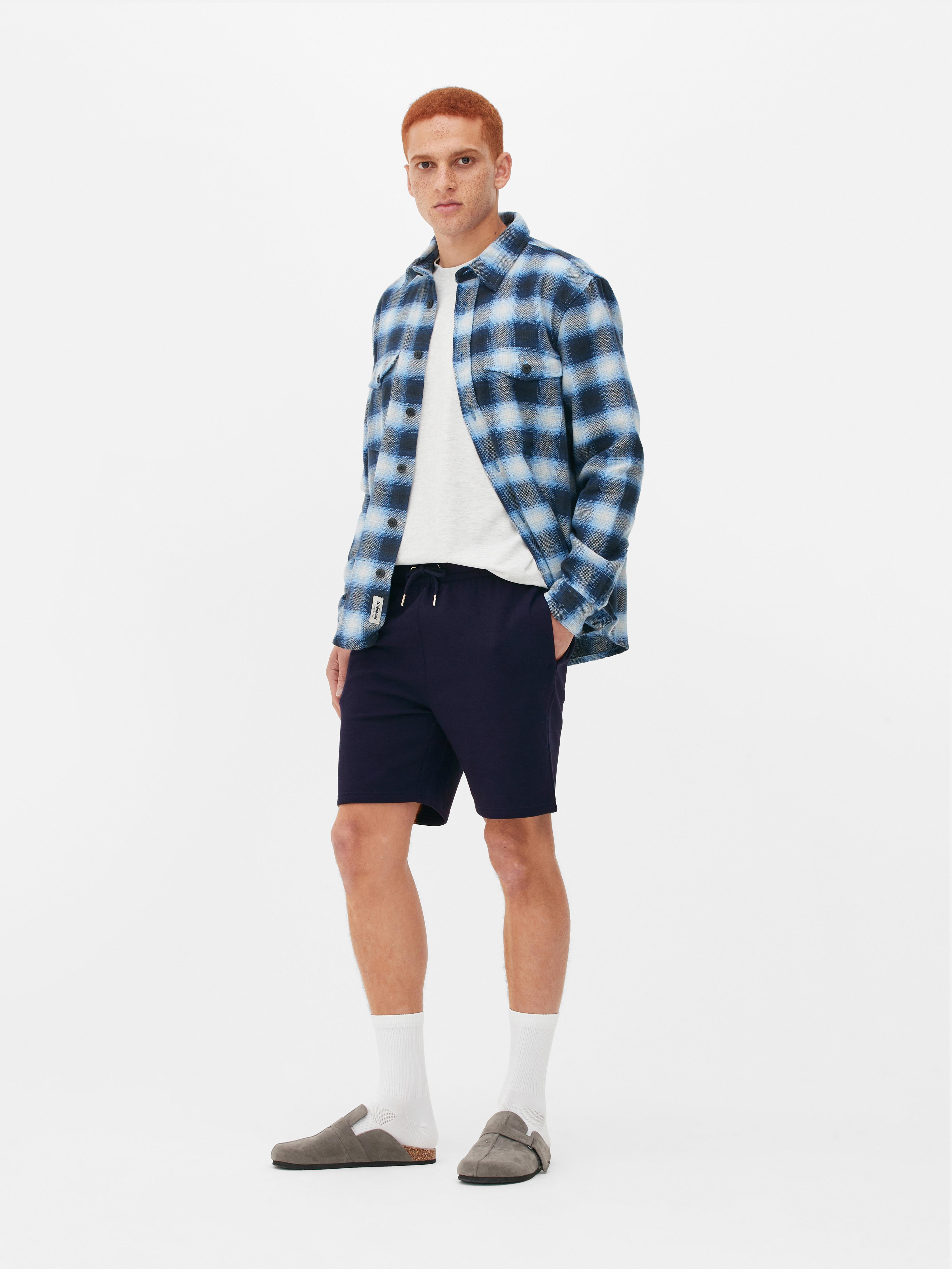 Men's Navy Classic Drawstring Shorts | Primark