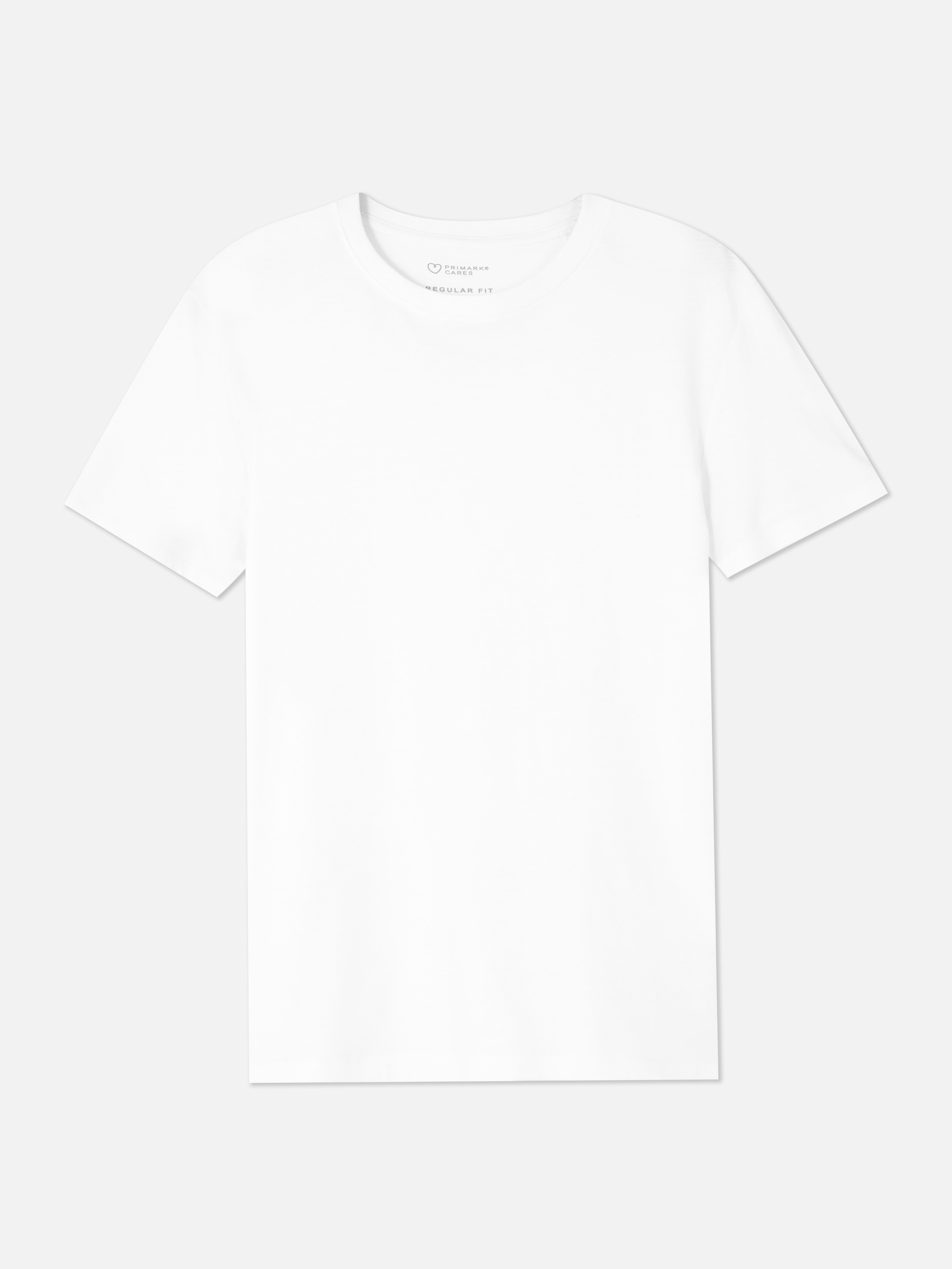T-shirt en coton à col ras-du-cou
