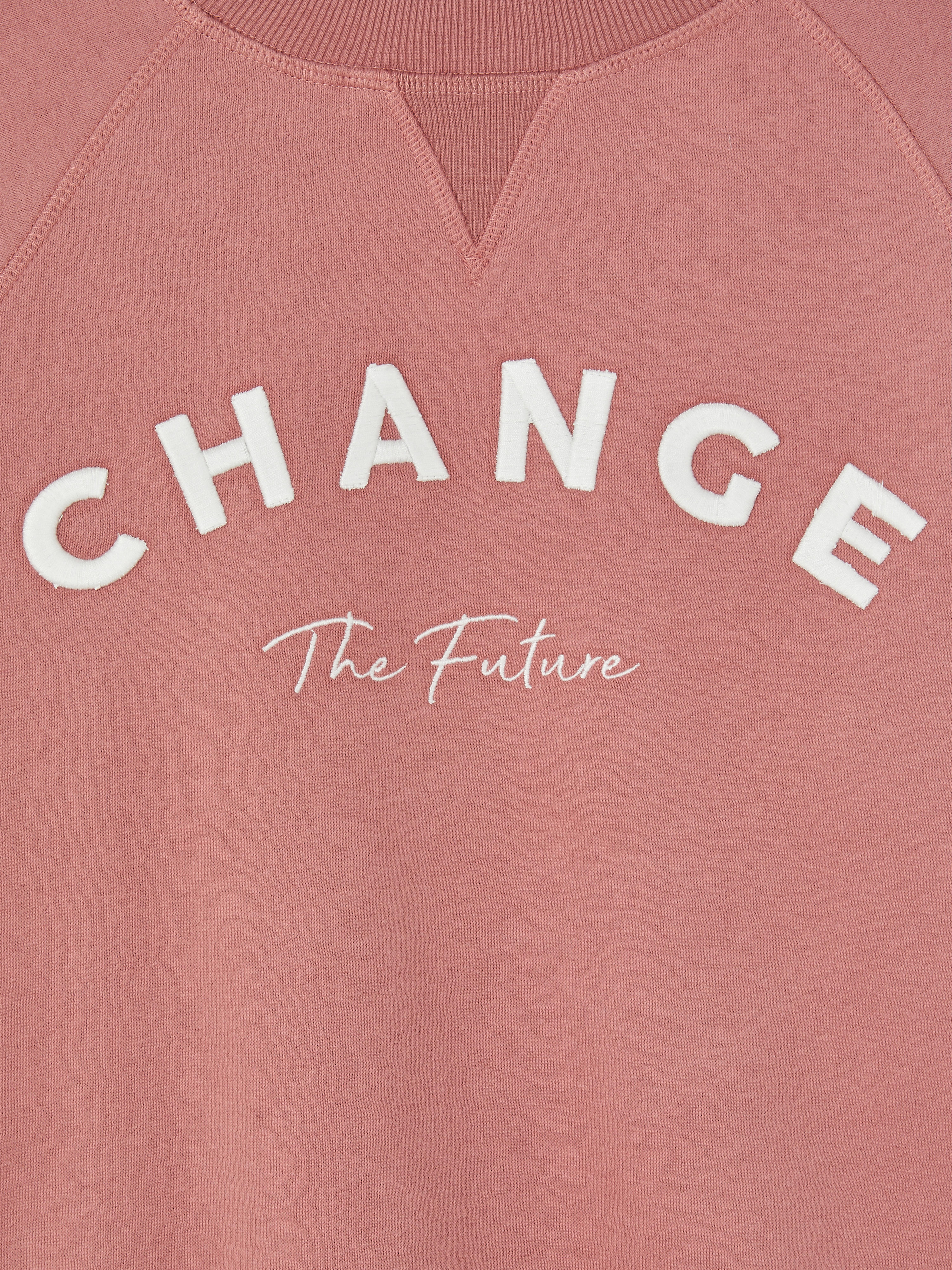Change Slogan Sweatshirt