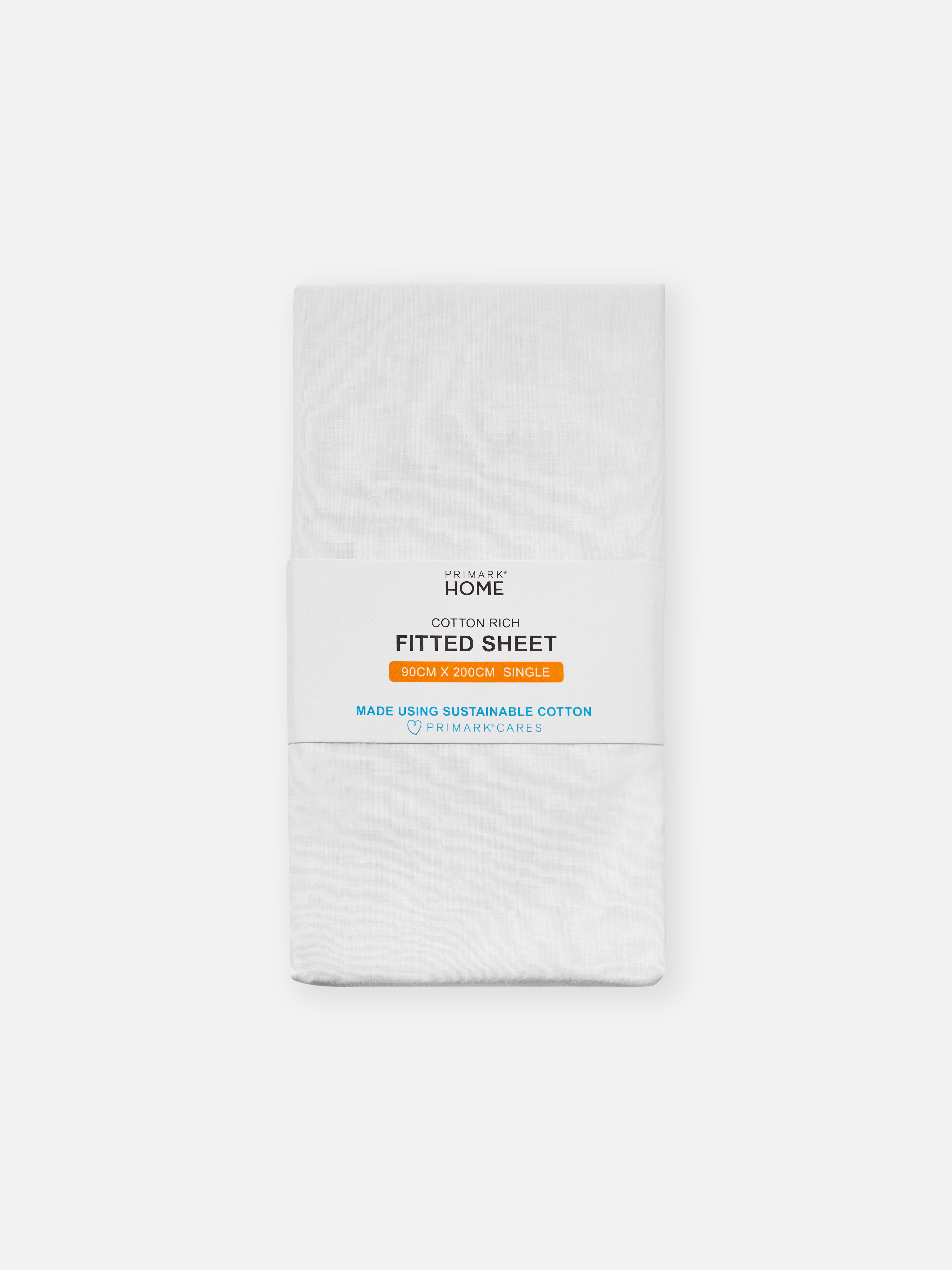 Single Fitted Bed Sheet