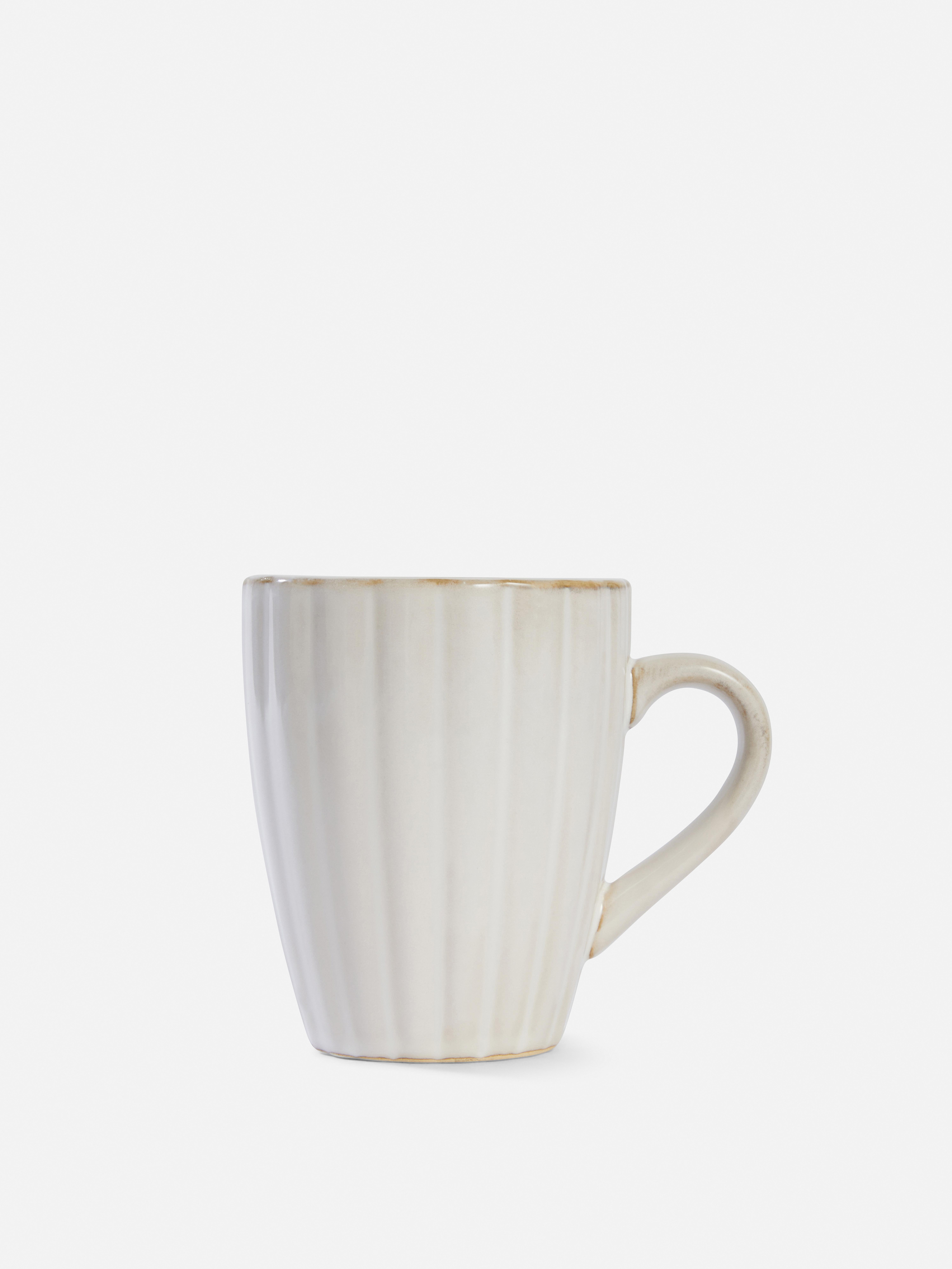 Scalloped Ceramic Mug