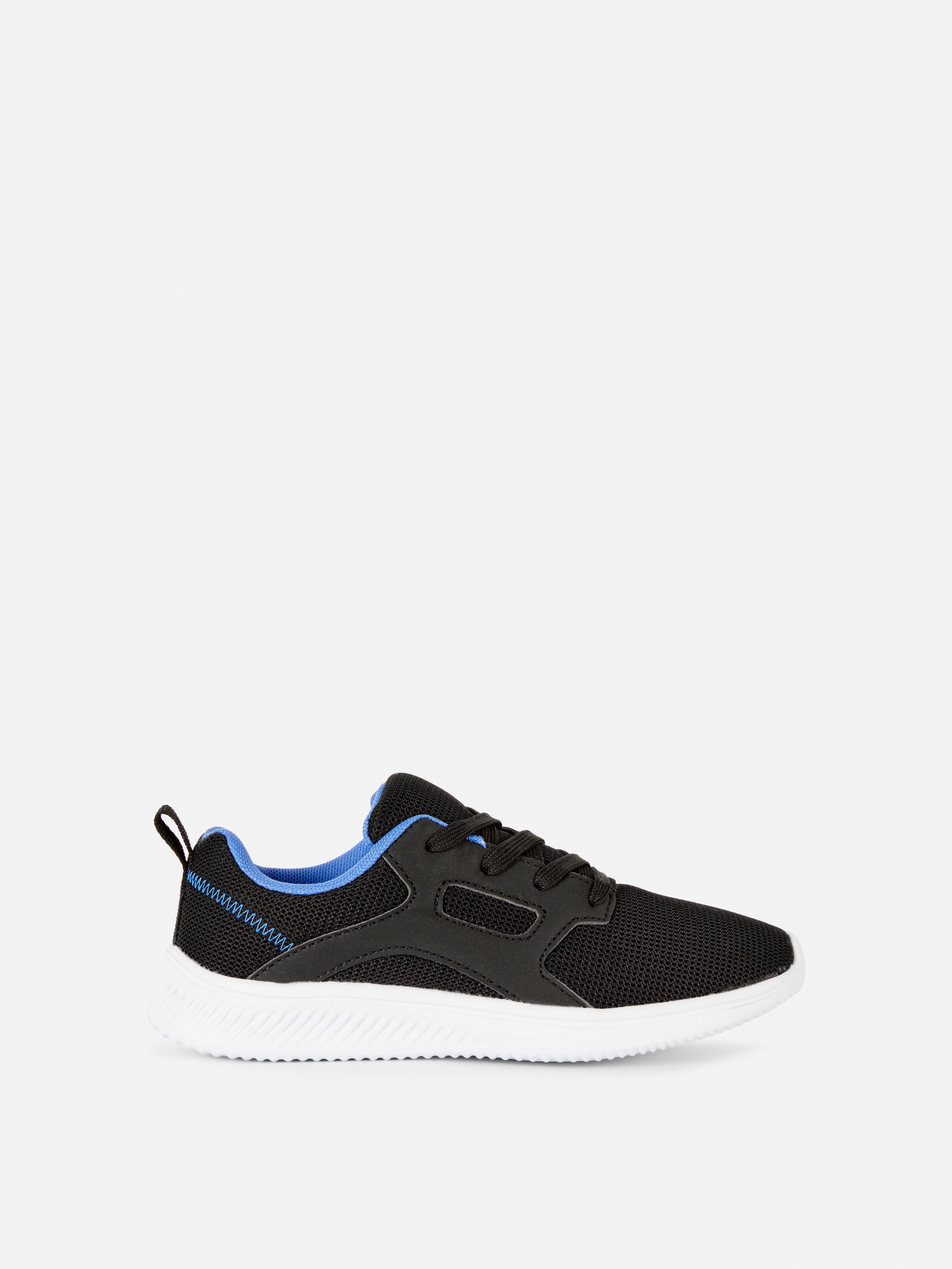 mens white trainers primark