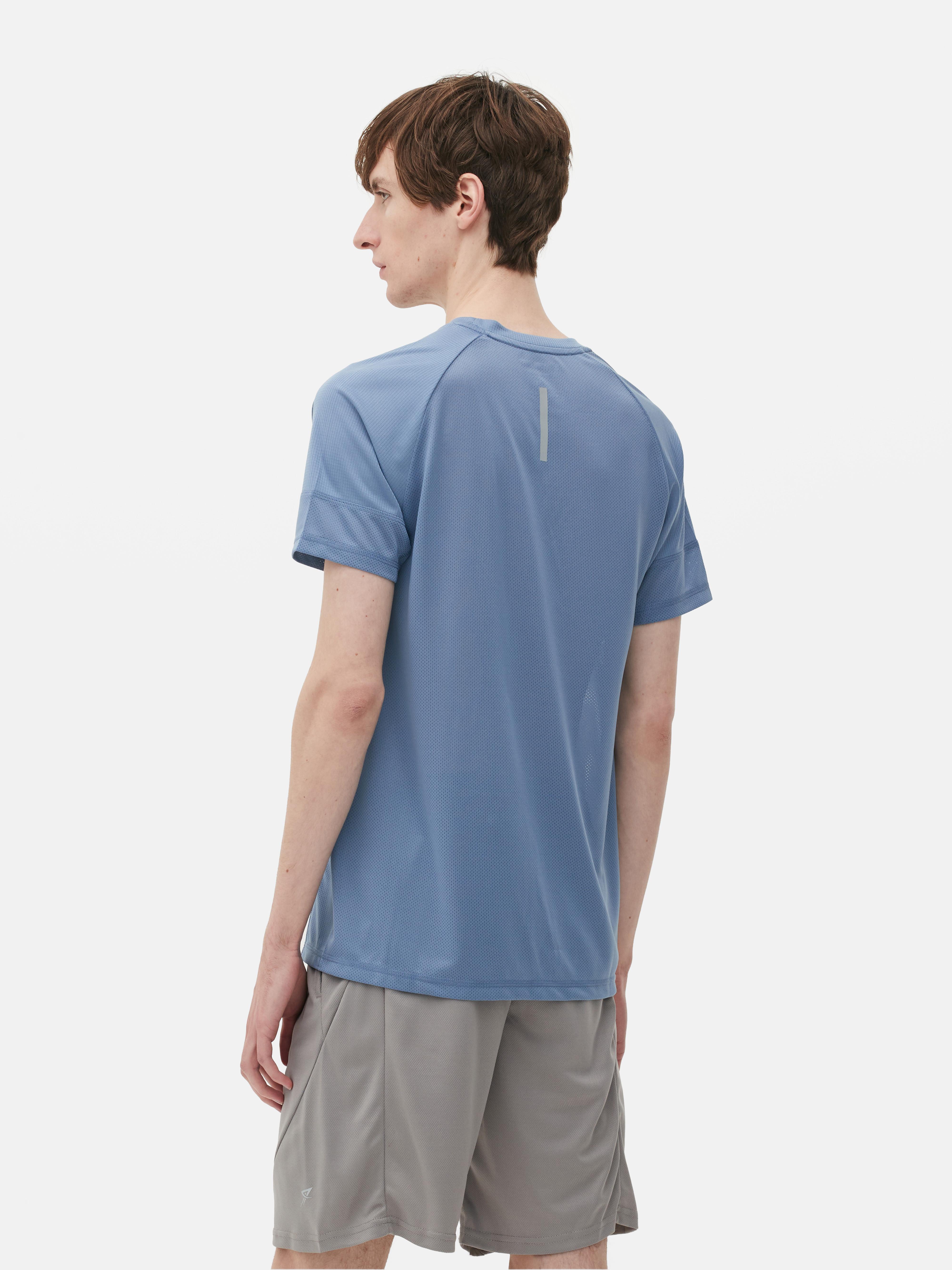 T-shirt desempenho gola redonda