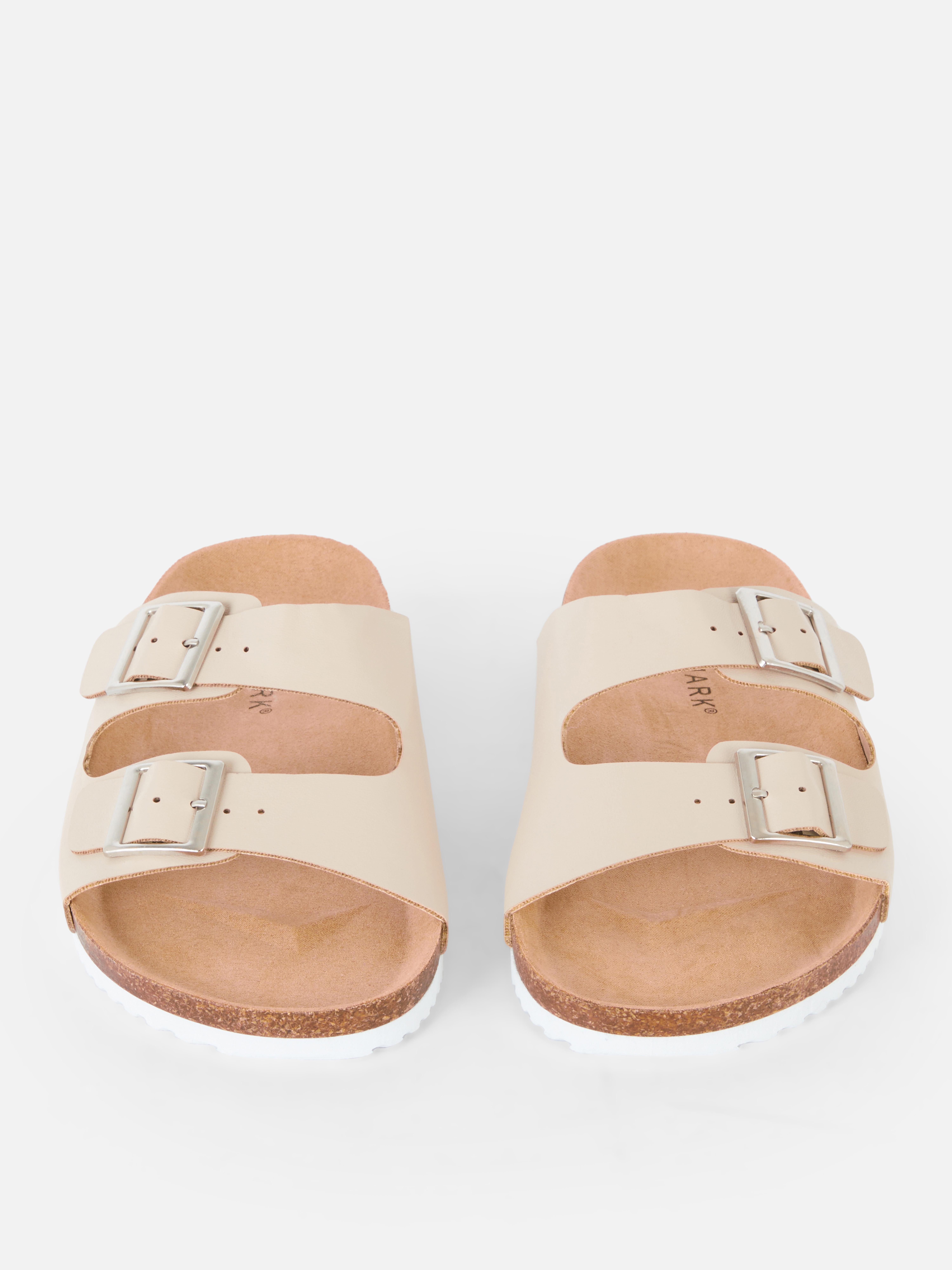 Two Strap Buckle Sandals