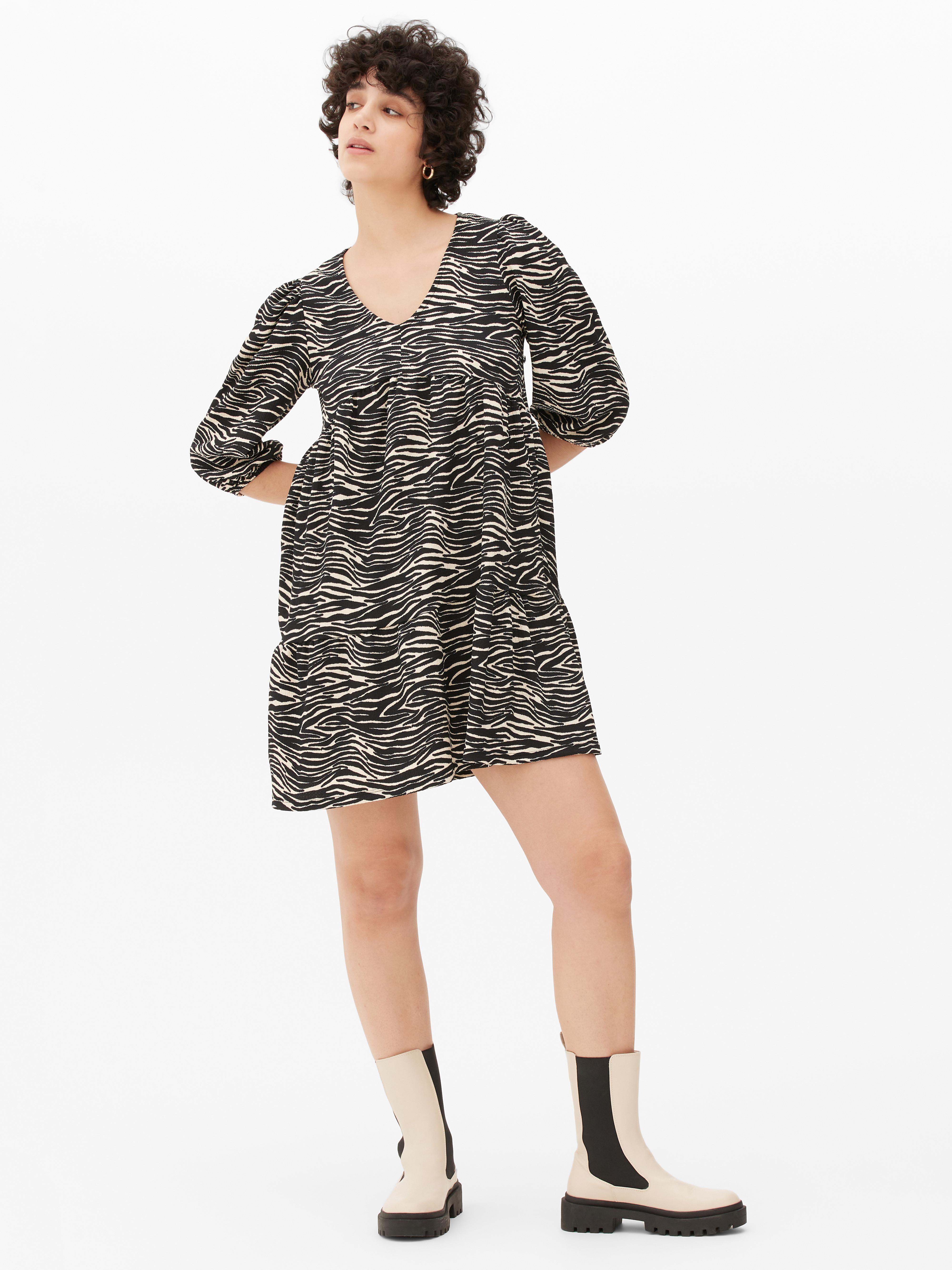 primark leopard print shirt dress