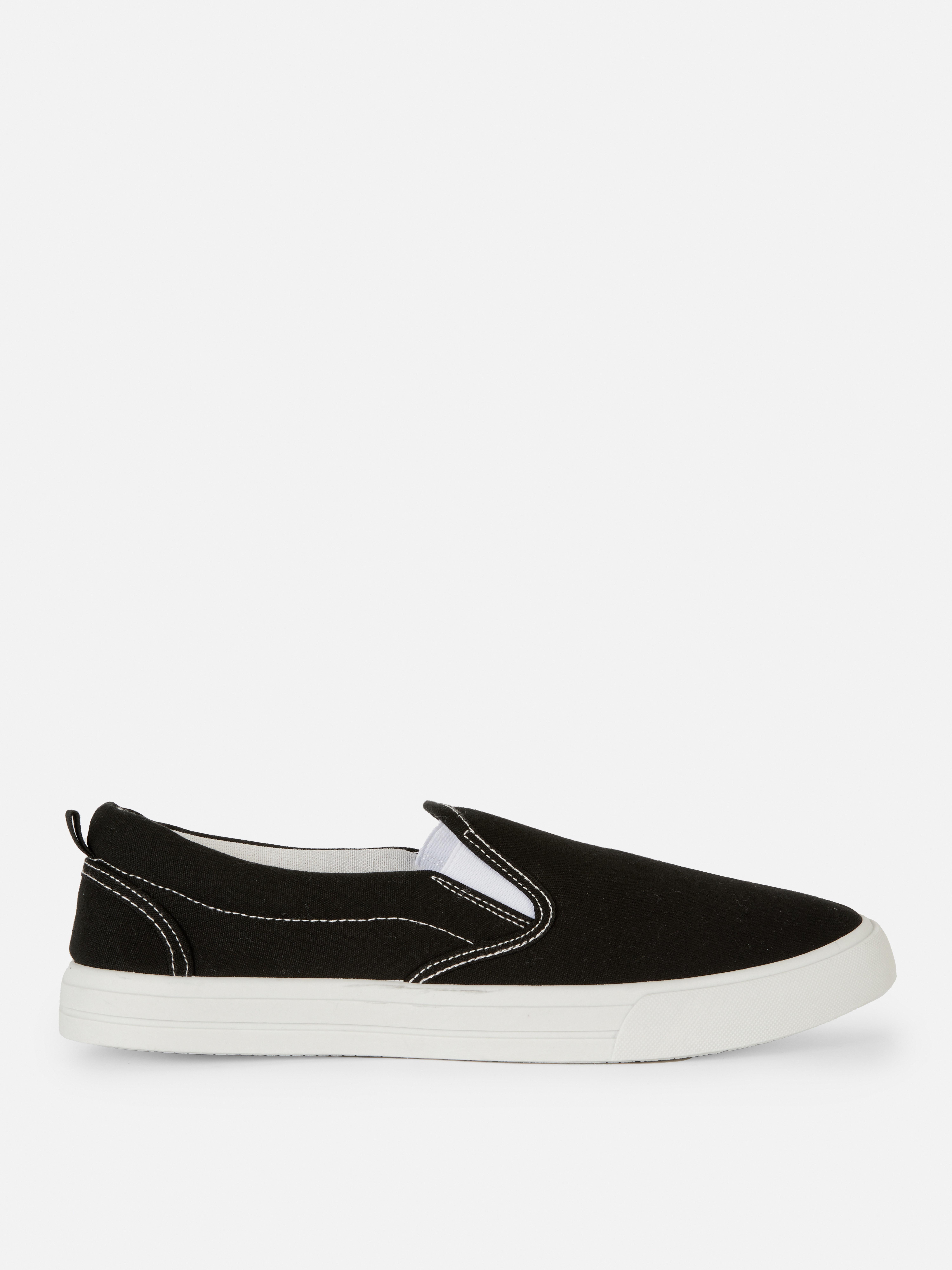 Canvas Slip-on Trainers