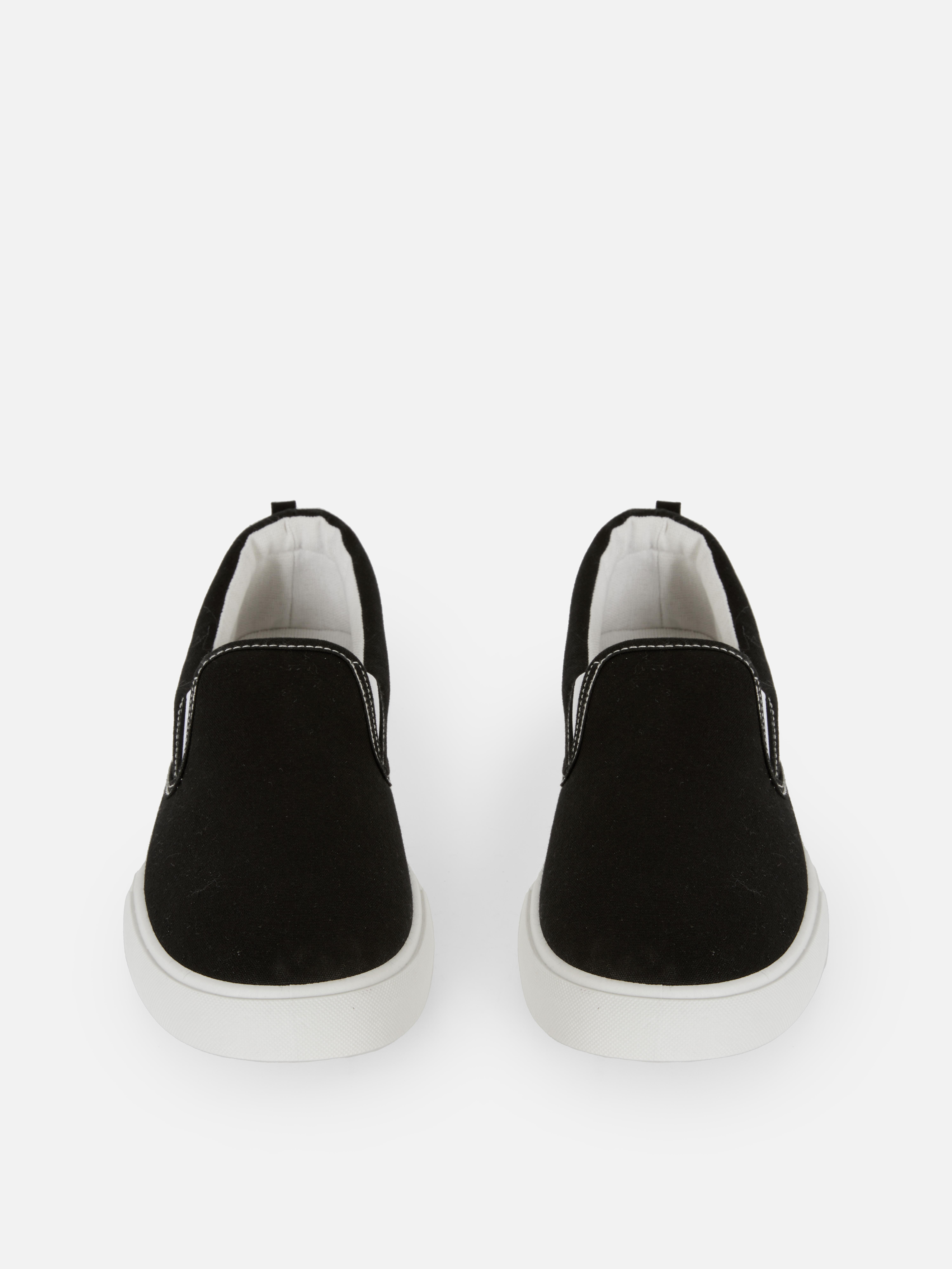 Canvas Slip-on Trainers