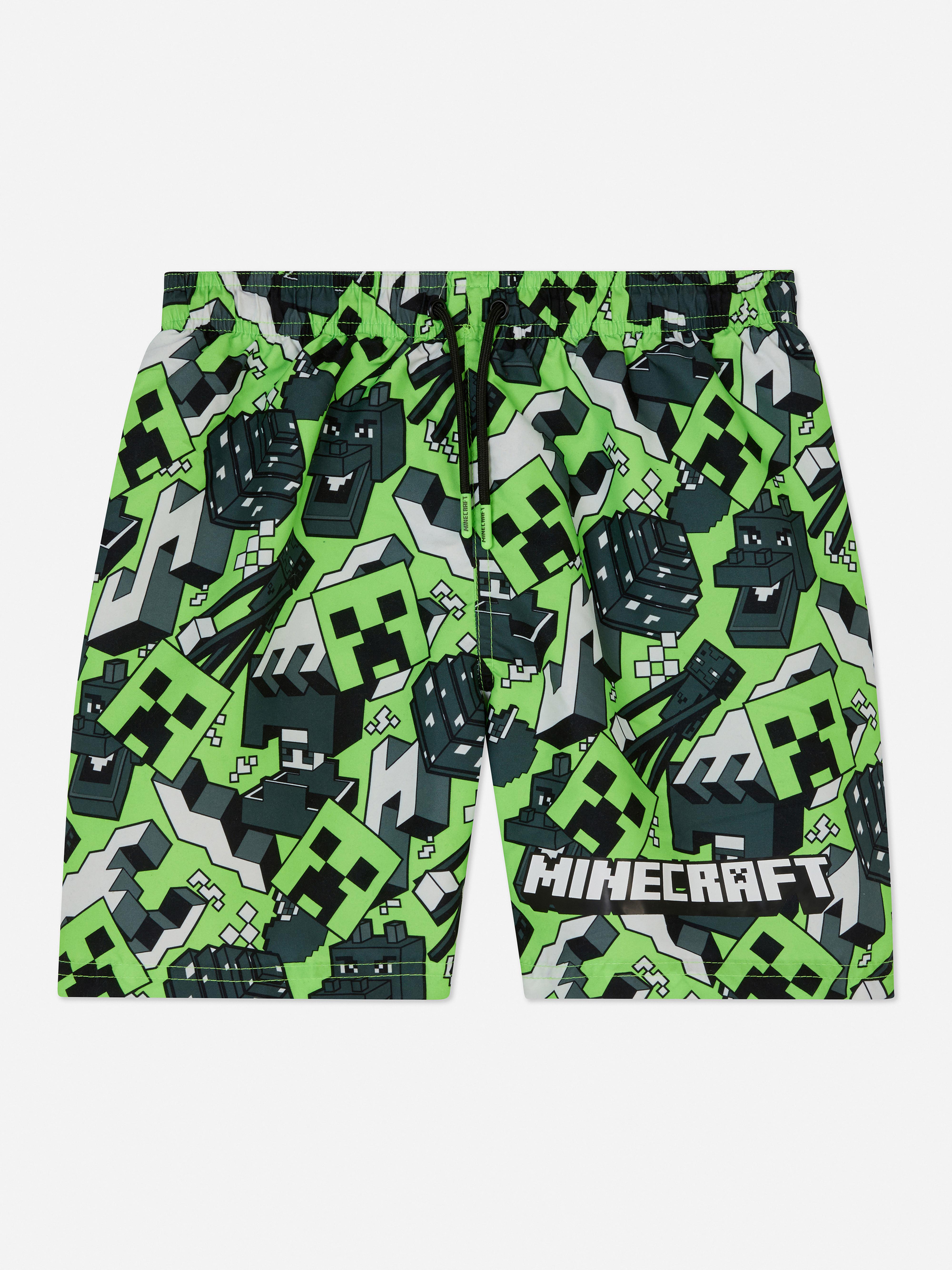 Minecraft Print Swim Shorts