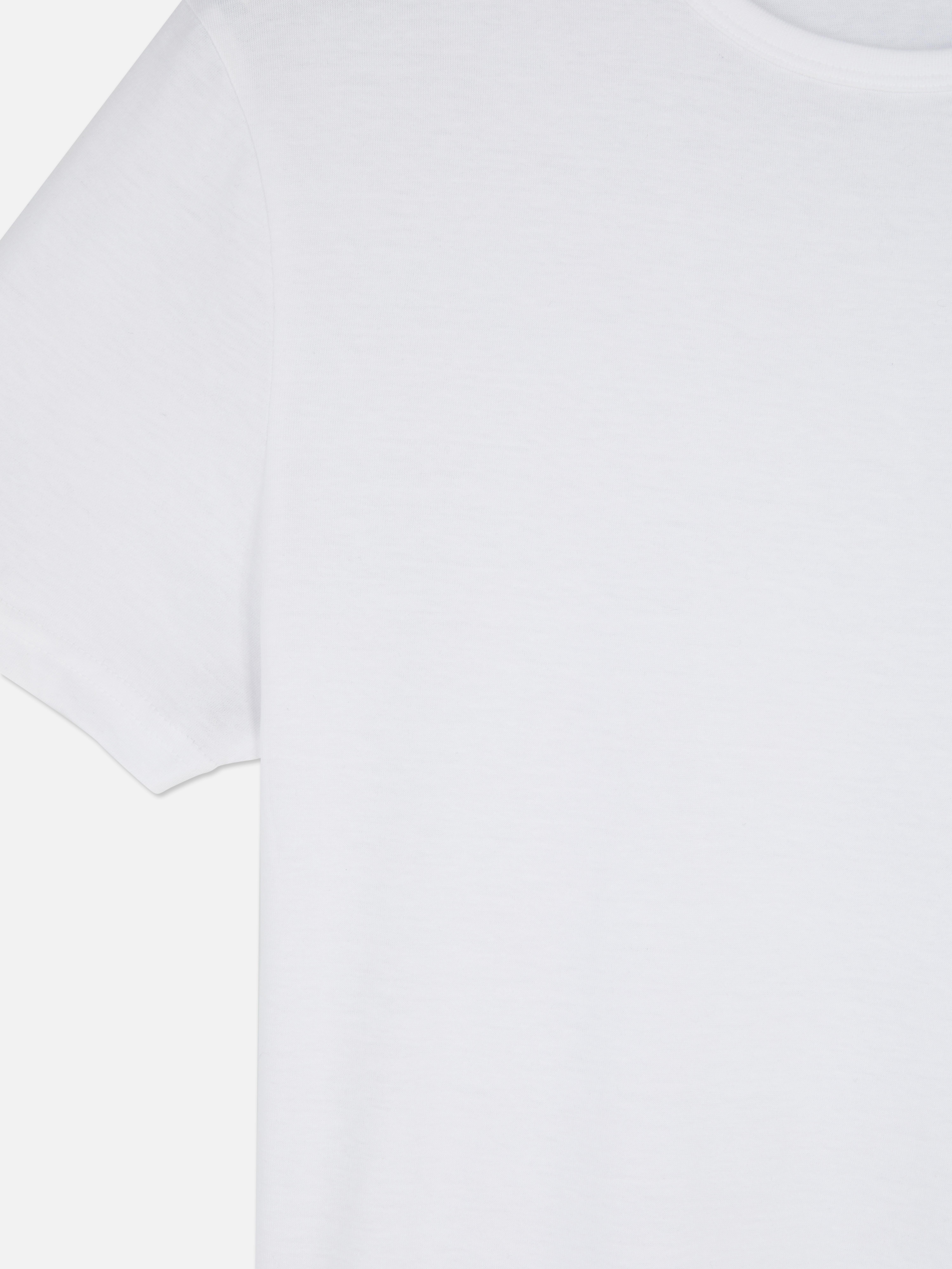 Cotton Crew Neck T-shirt Set