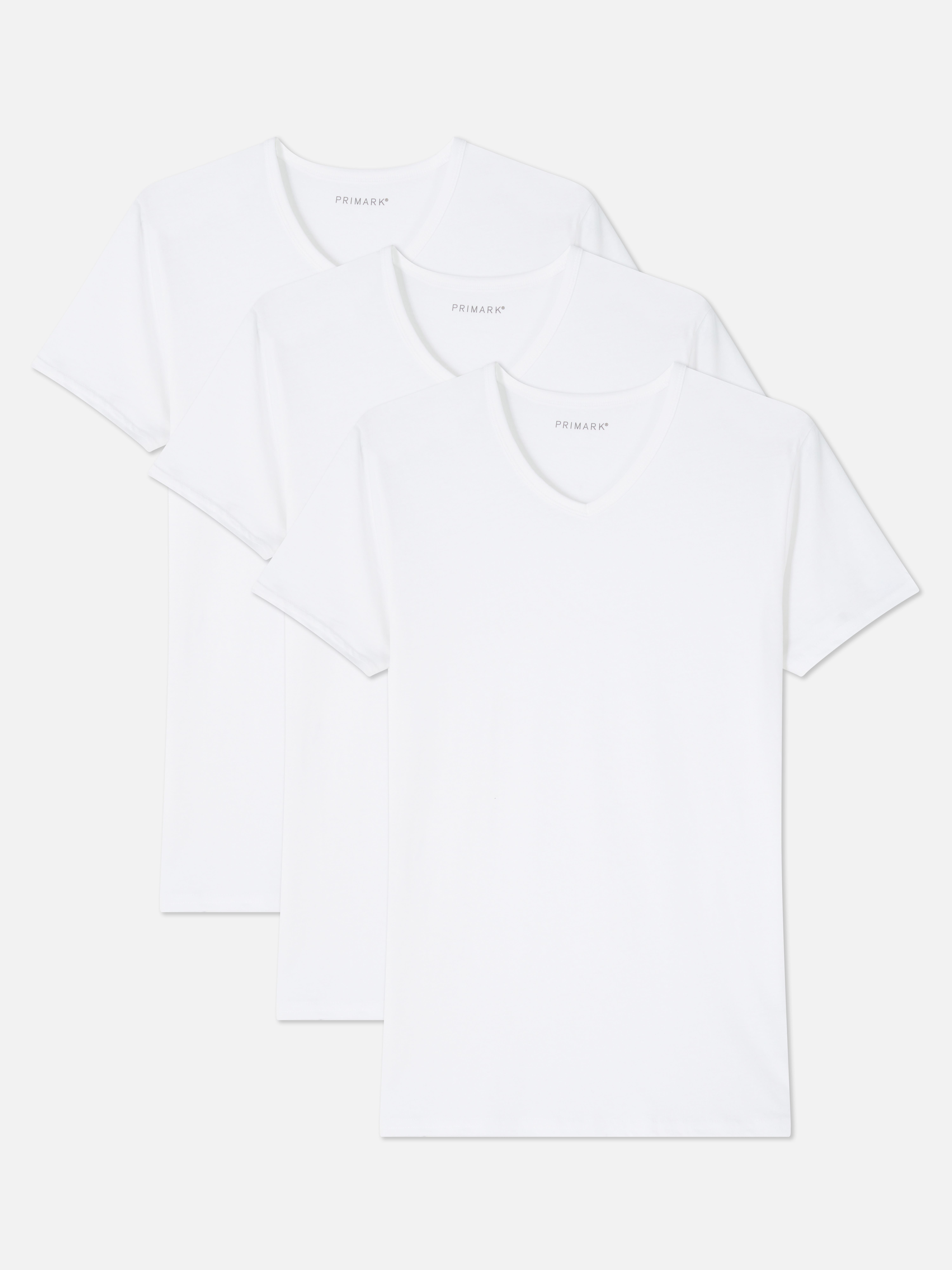 3pk Cotton V-neck T-shirt