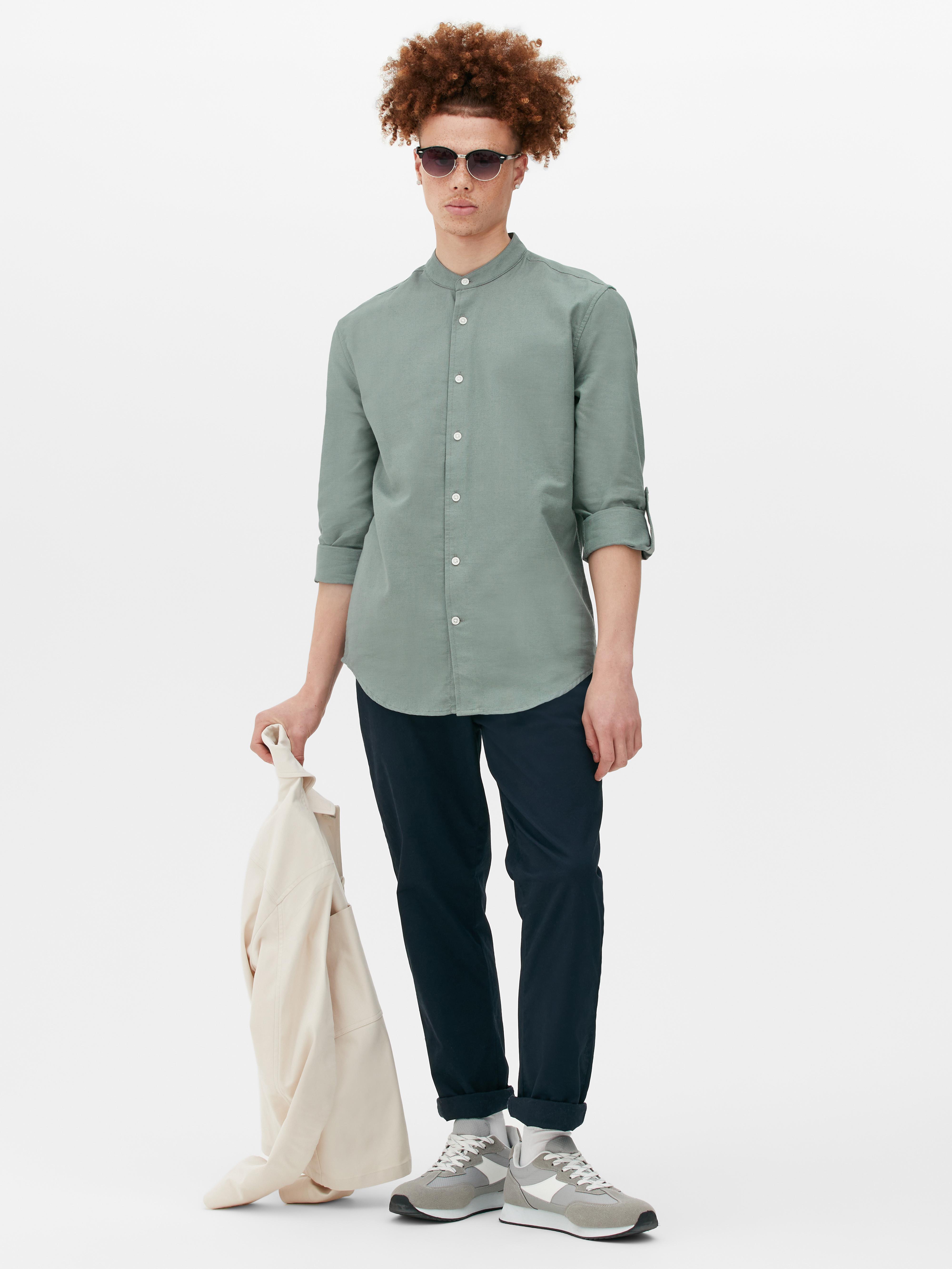 Slim Fit Long Sleeve Shirt Primark