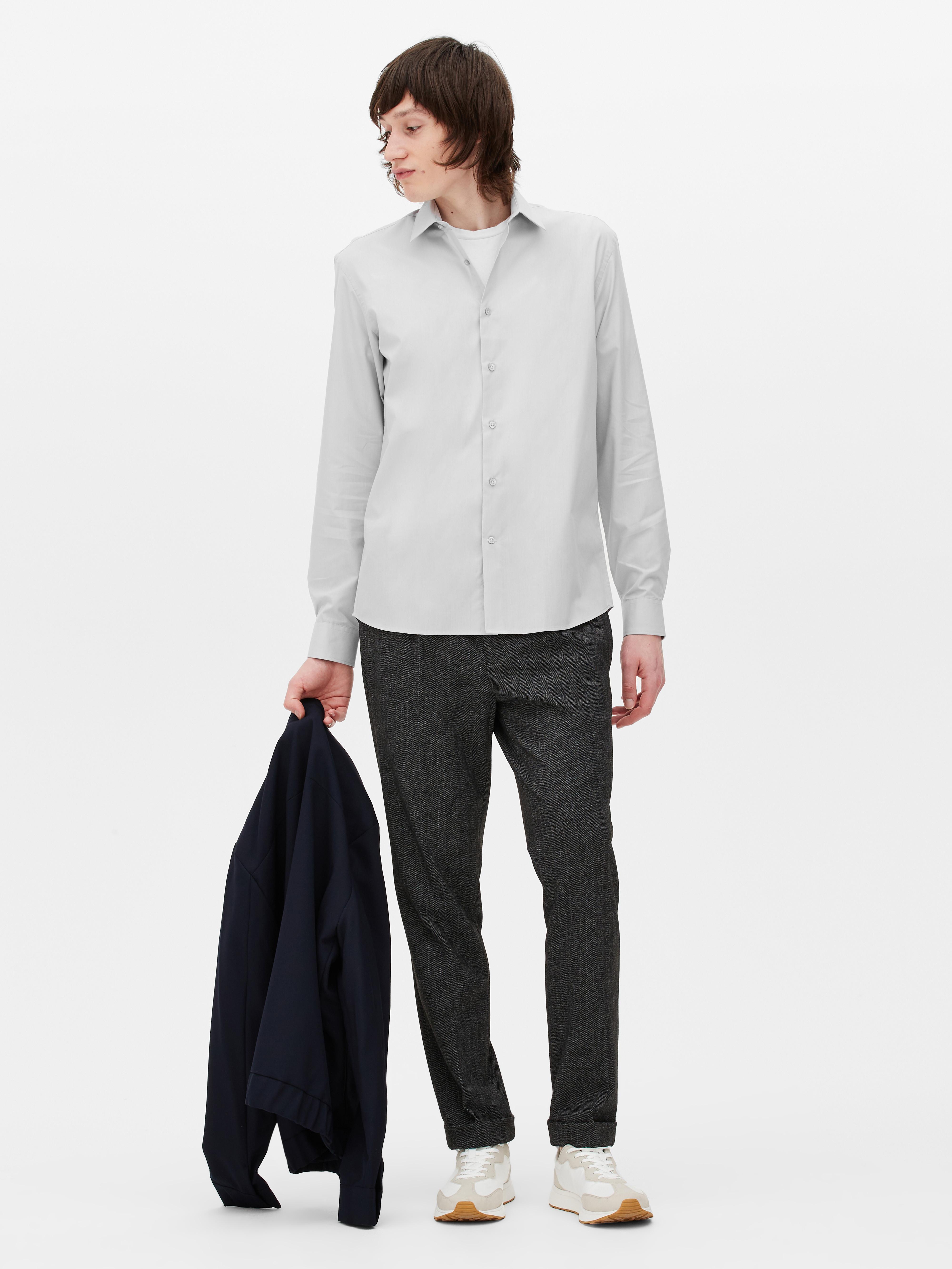 Chemise manche longue coupe slim