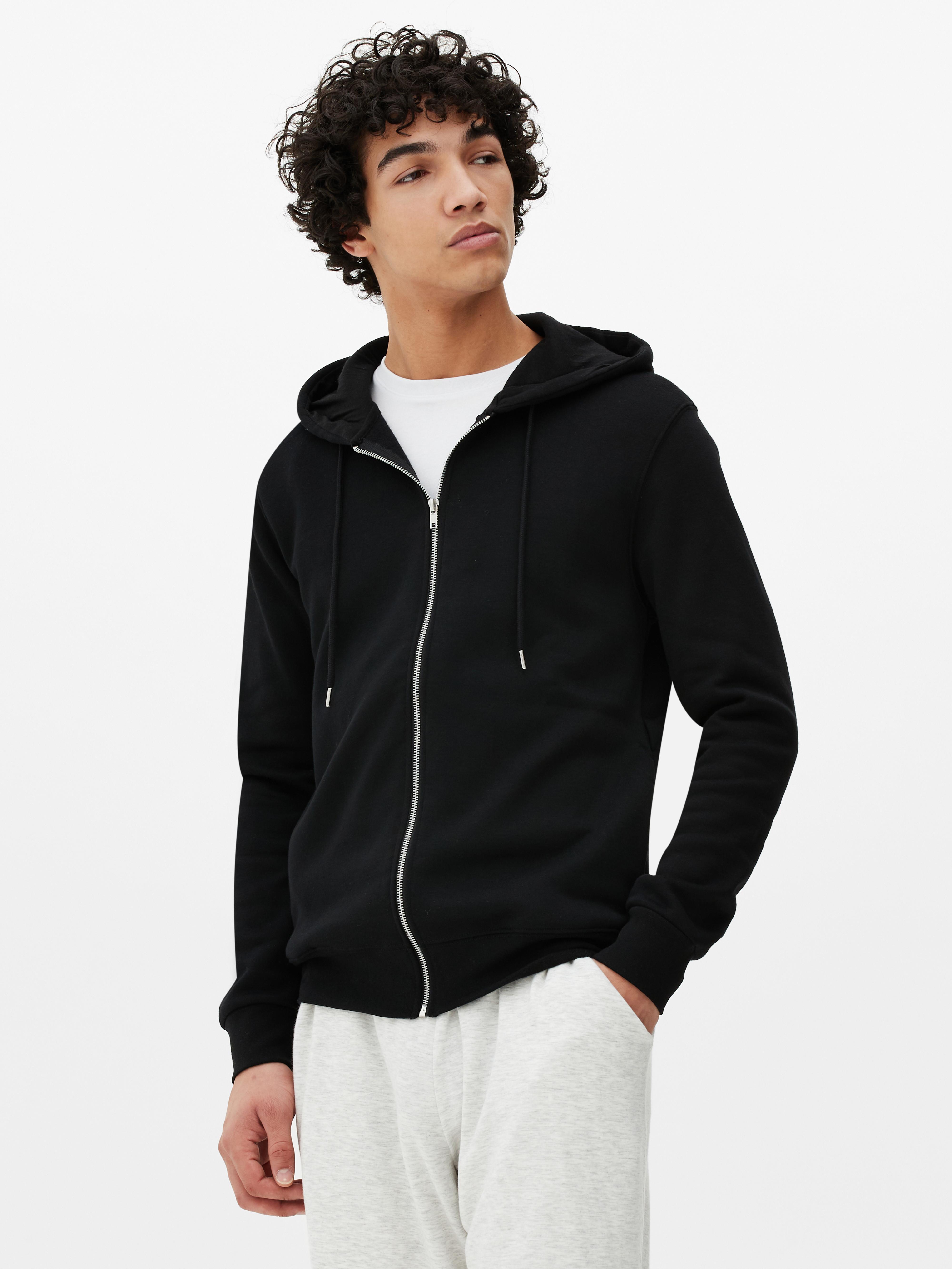 Long Sleeve Zip Hoodie Primark