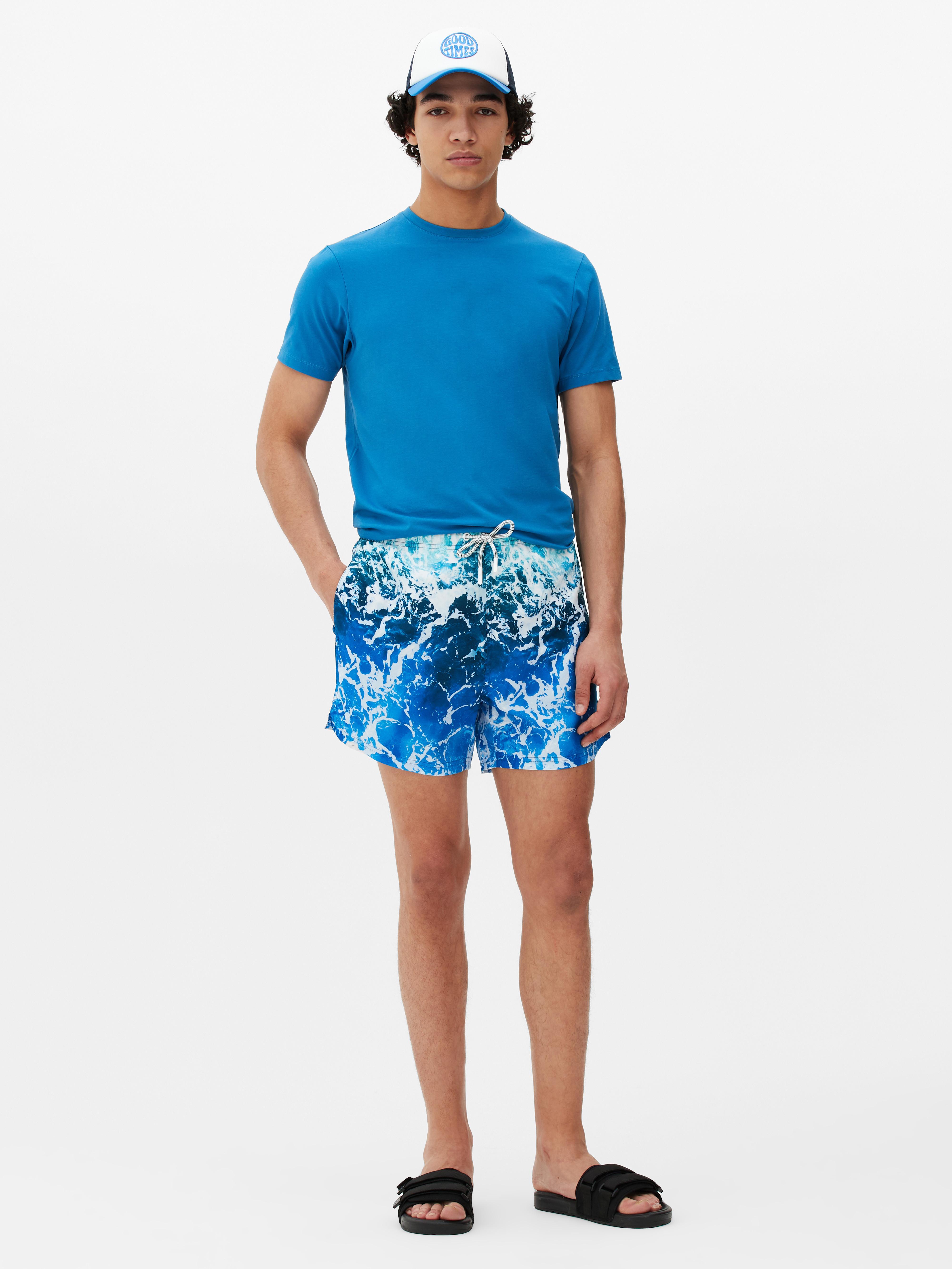Seascape Printed Swim Shorts