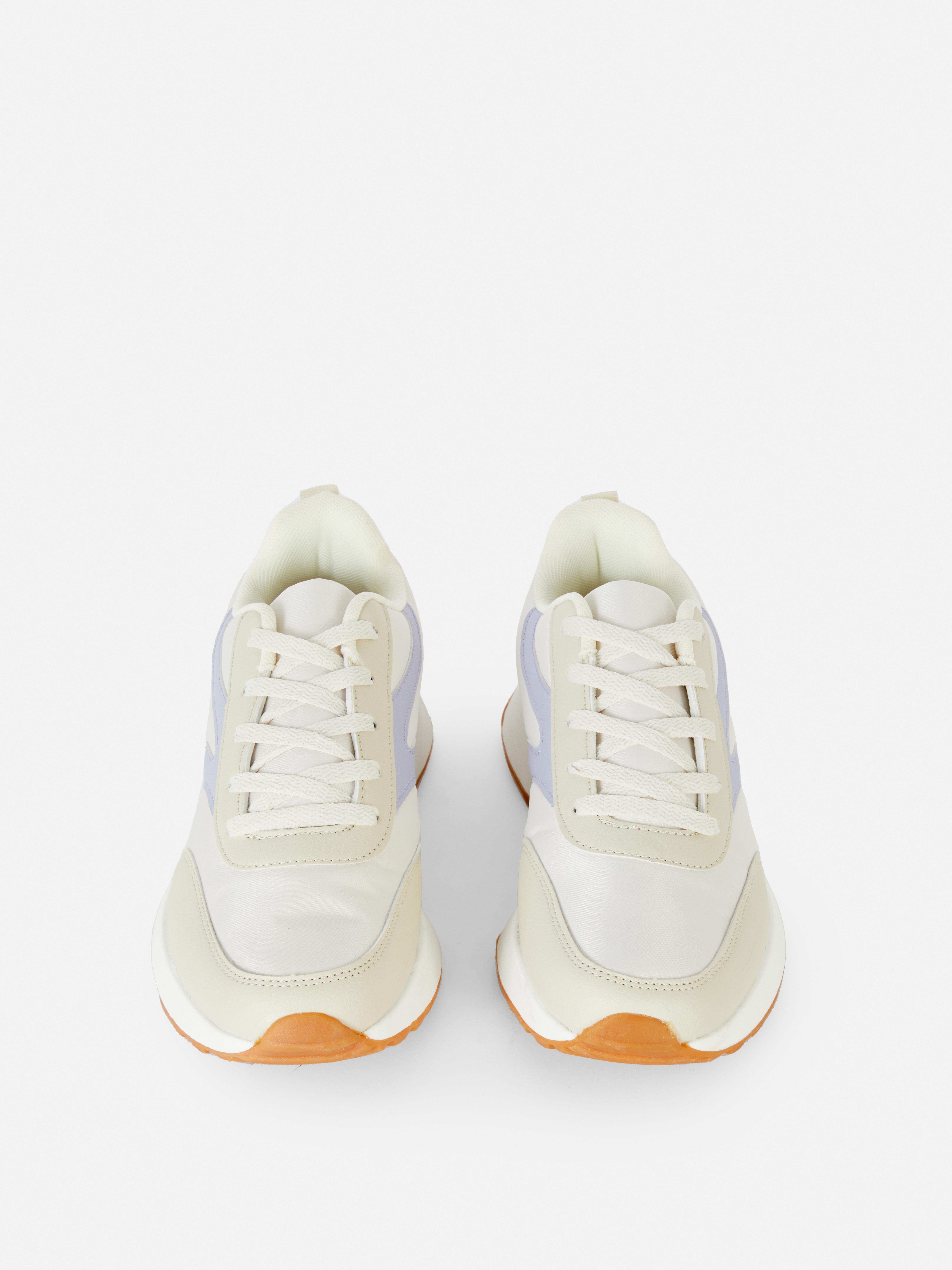 primark black platform trainers