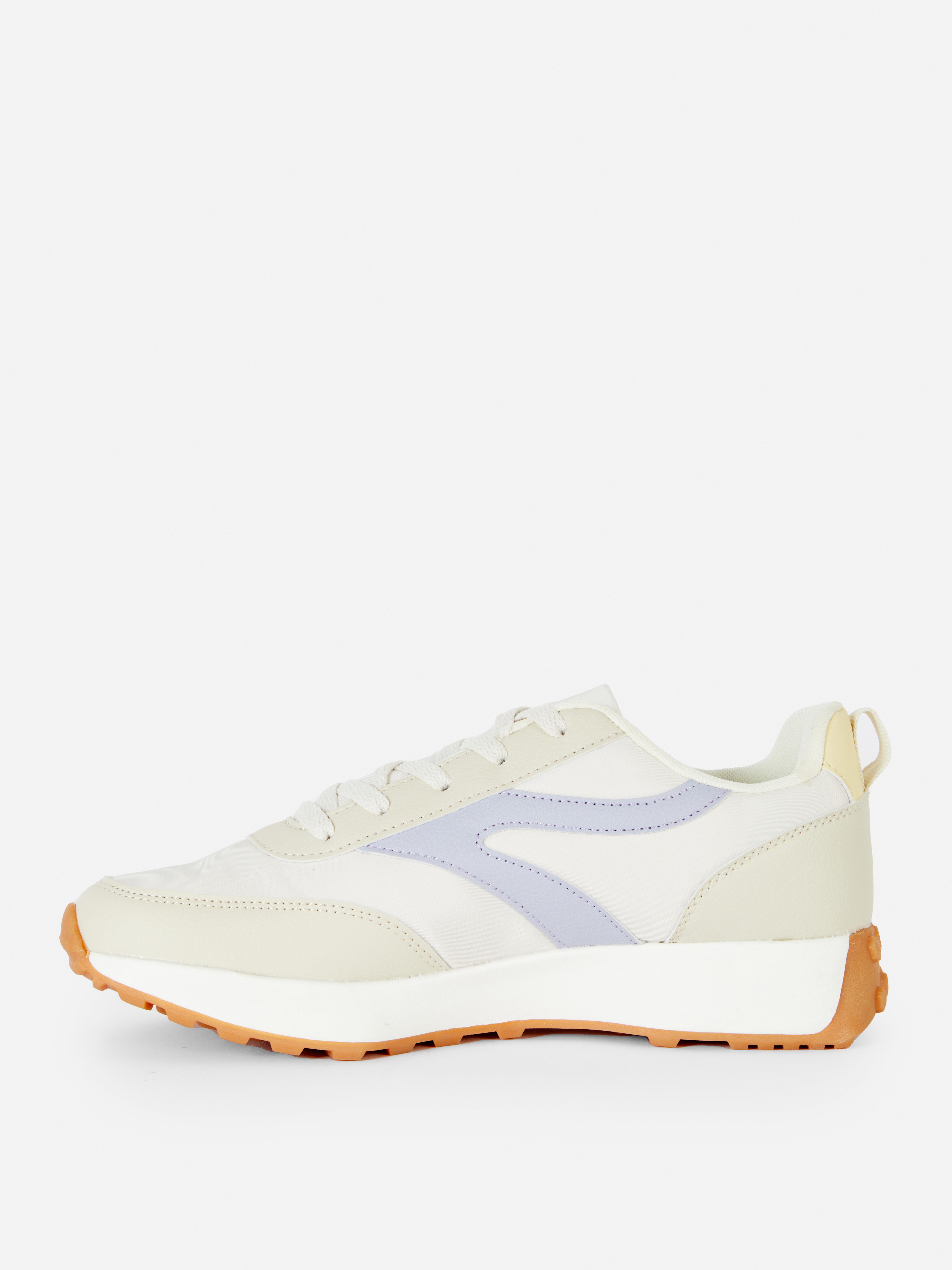 primark black platform trainers