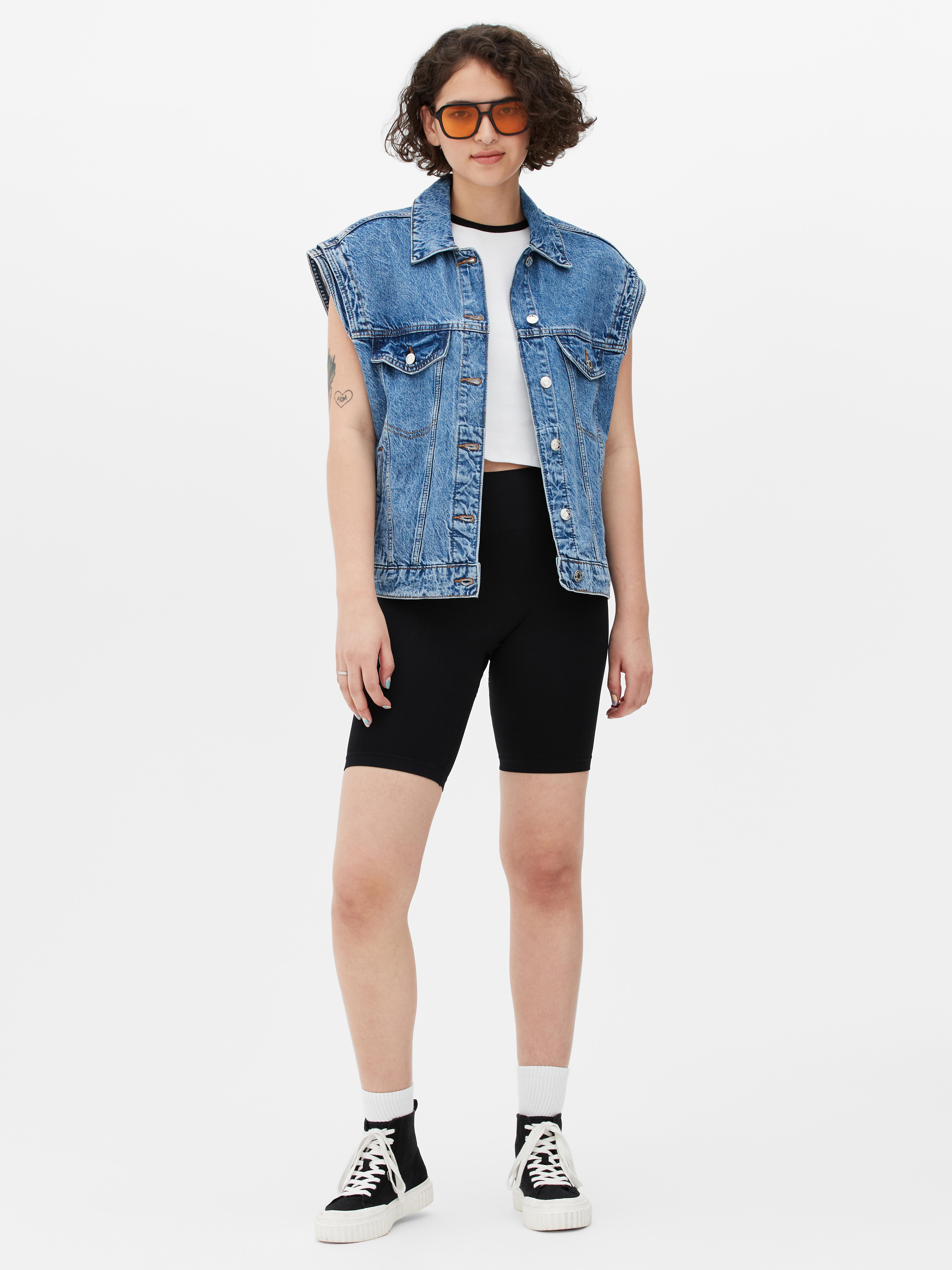 Primark black cheap cycling shorts