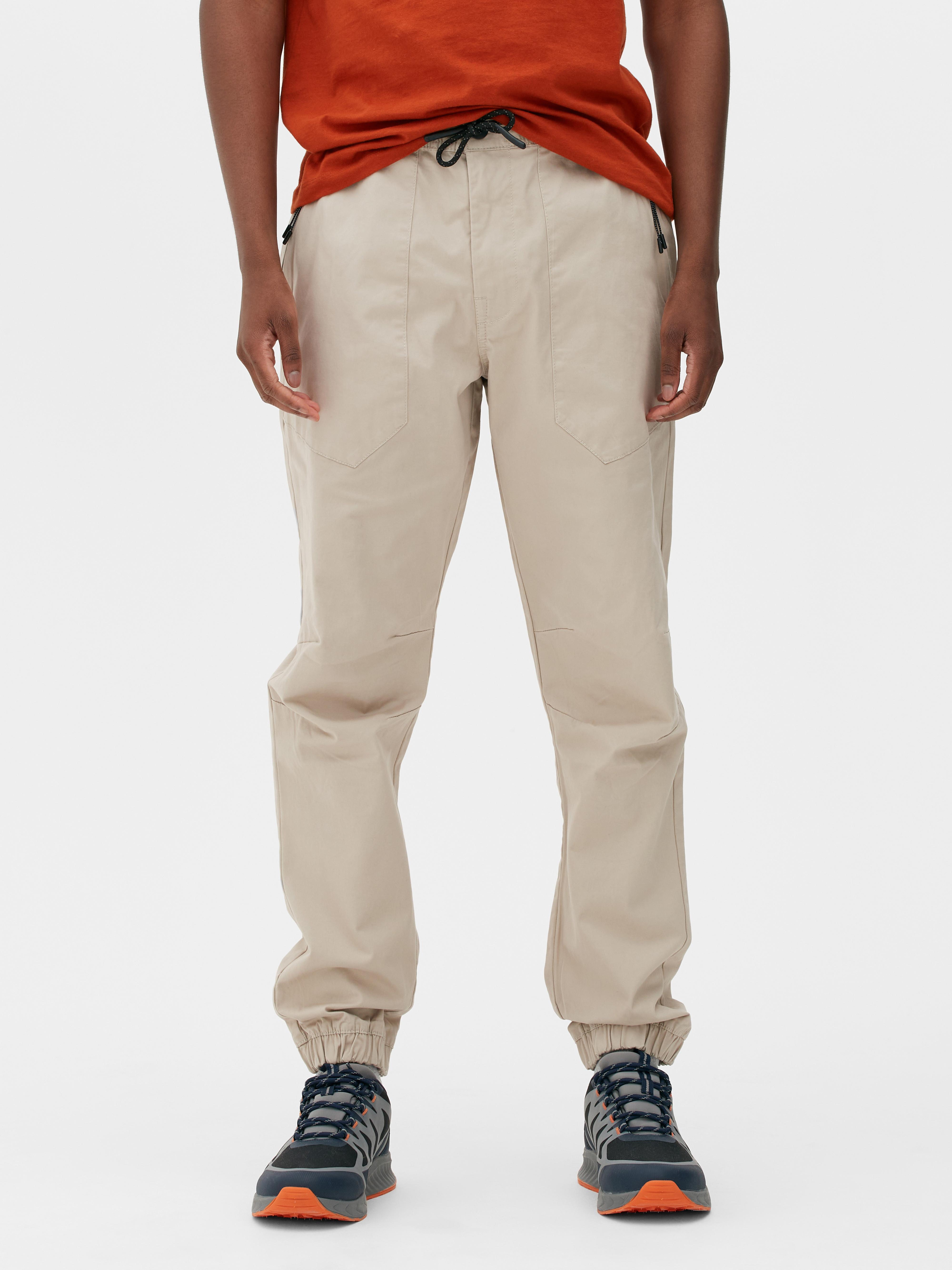 Utility store drawstring joggers