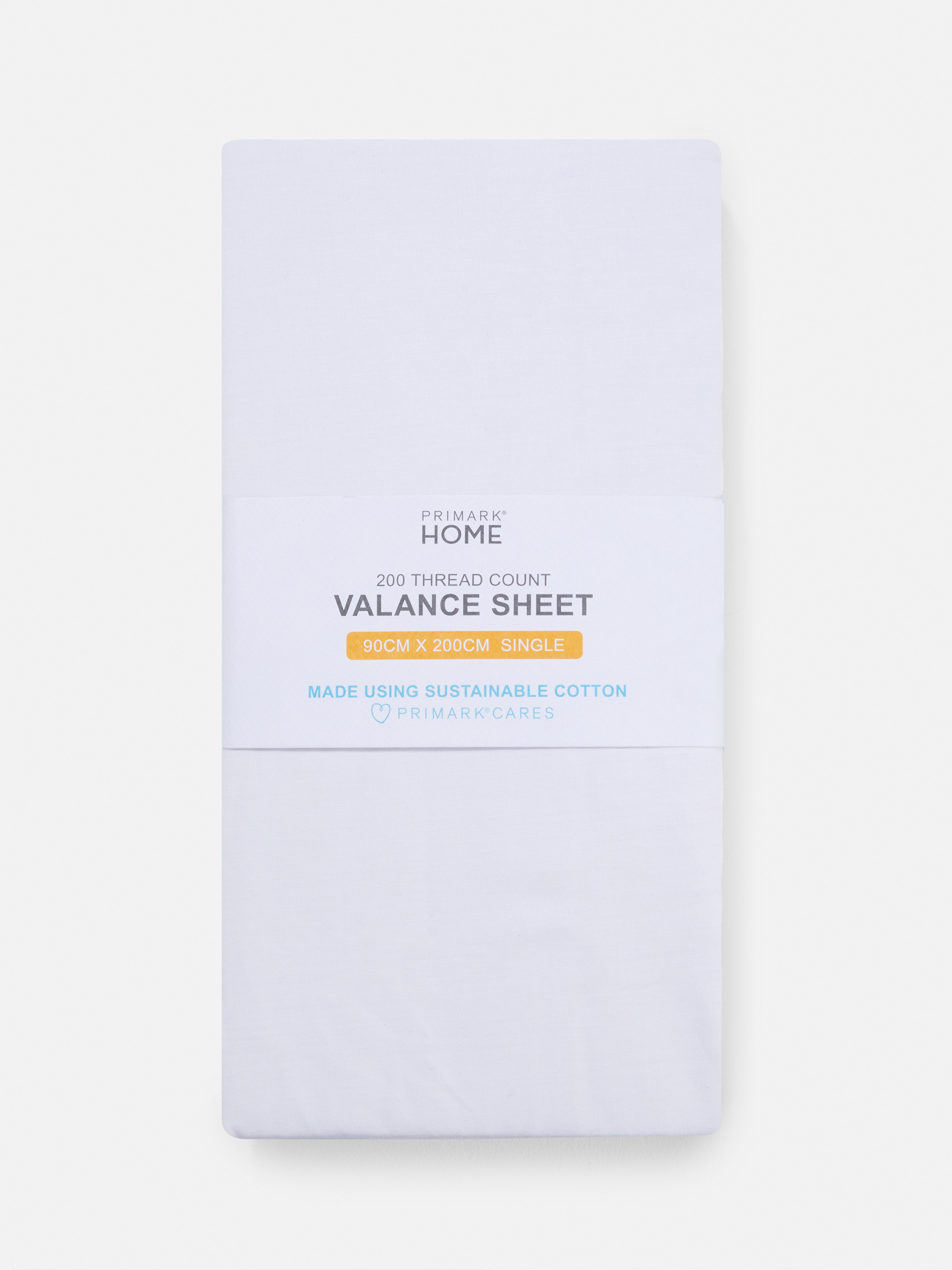 Single Cotton Valance Sheet