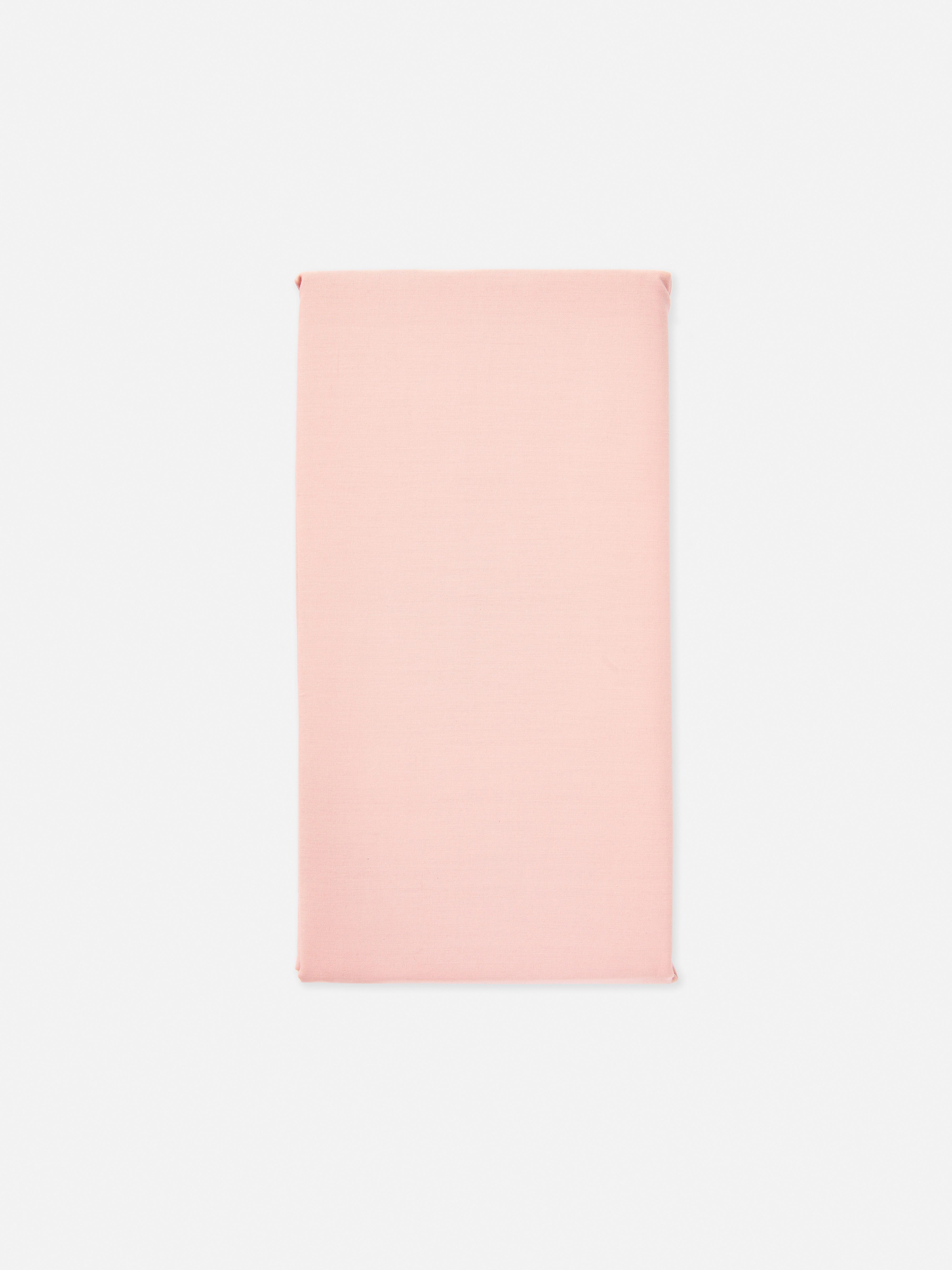 Double Flat Sheet Light Pink