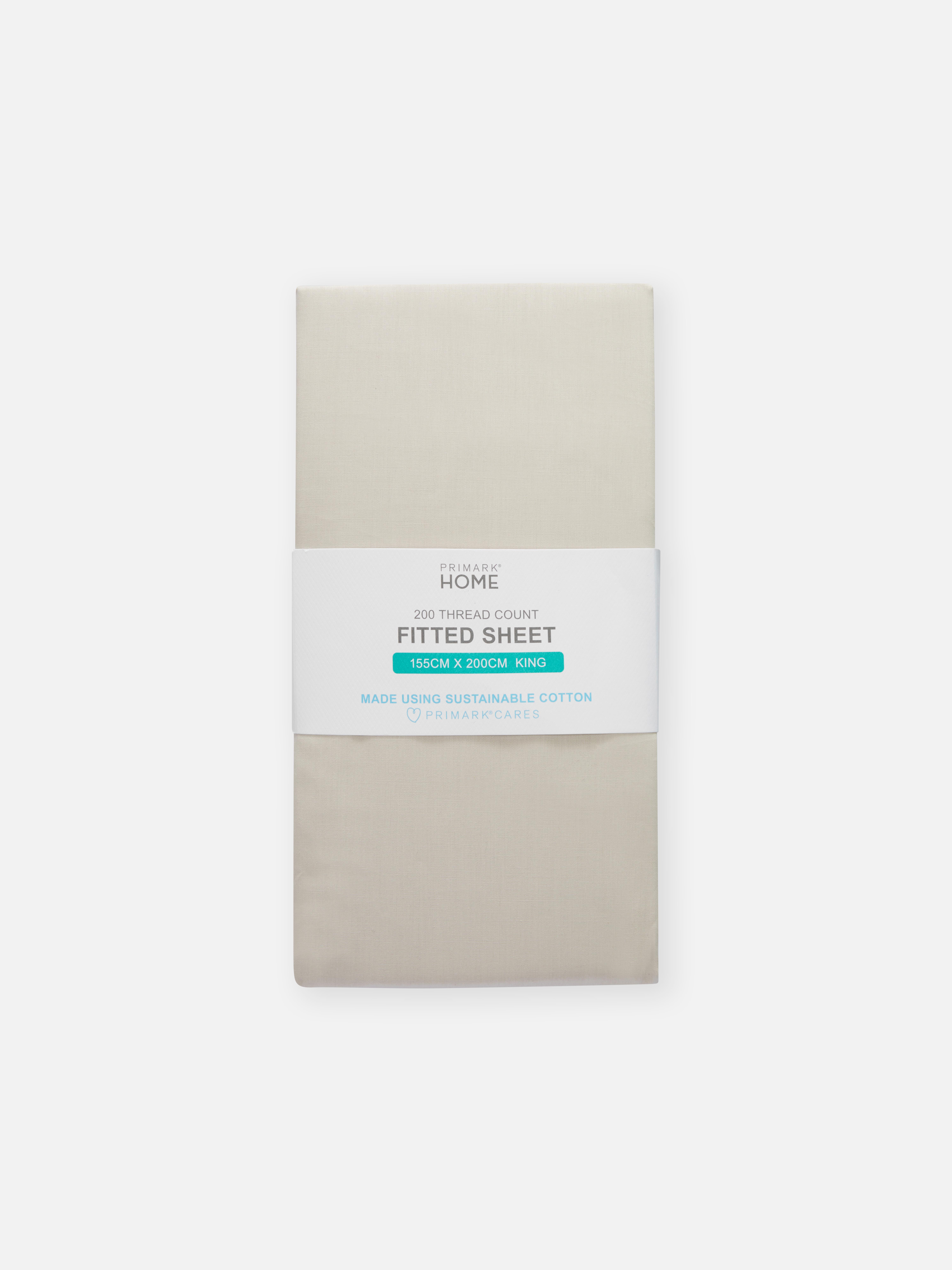 Cotton King Fitted Sheet