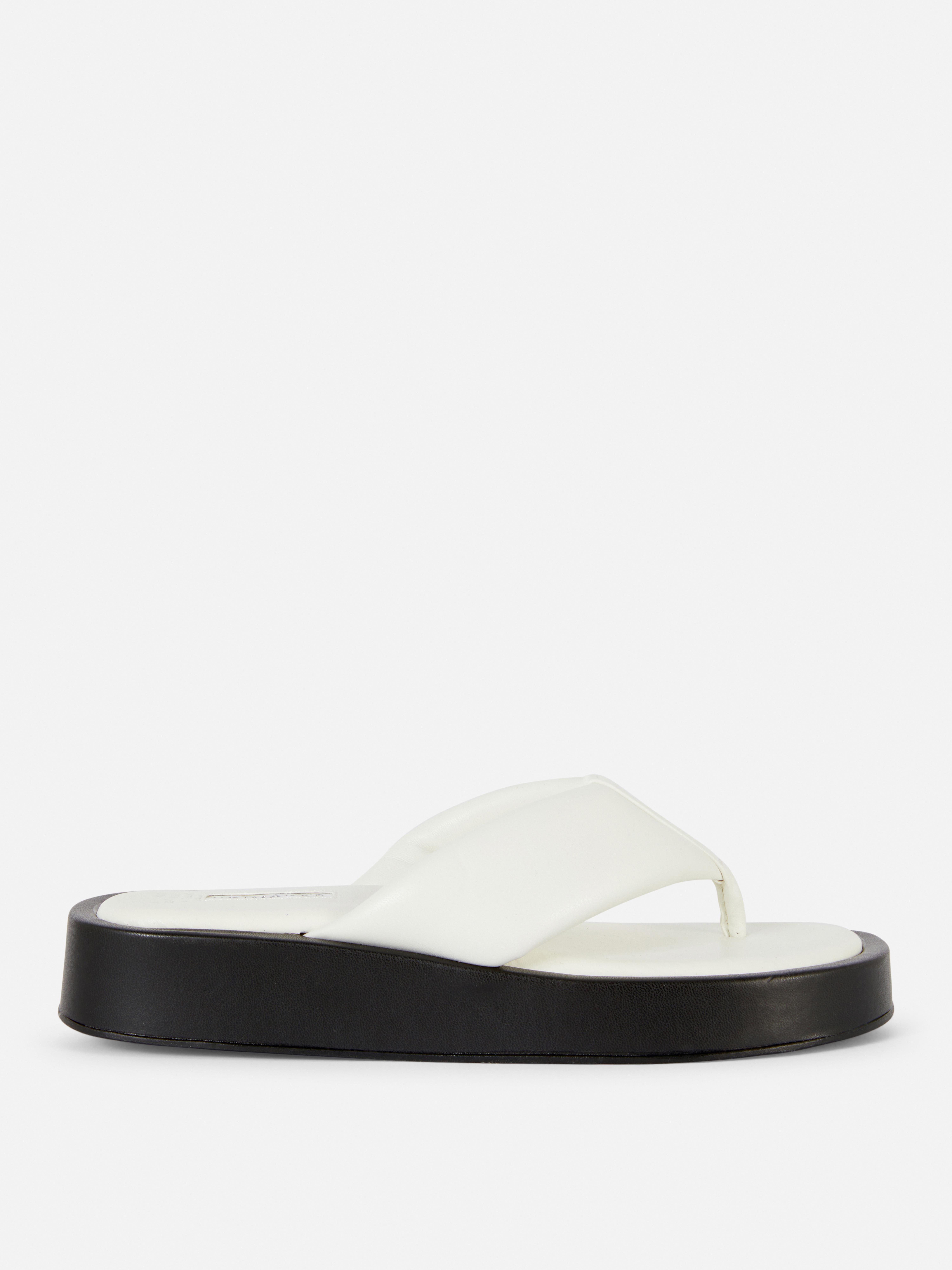 Flatform Flip Flop Sandals