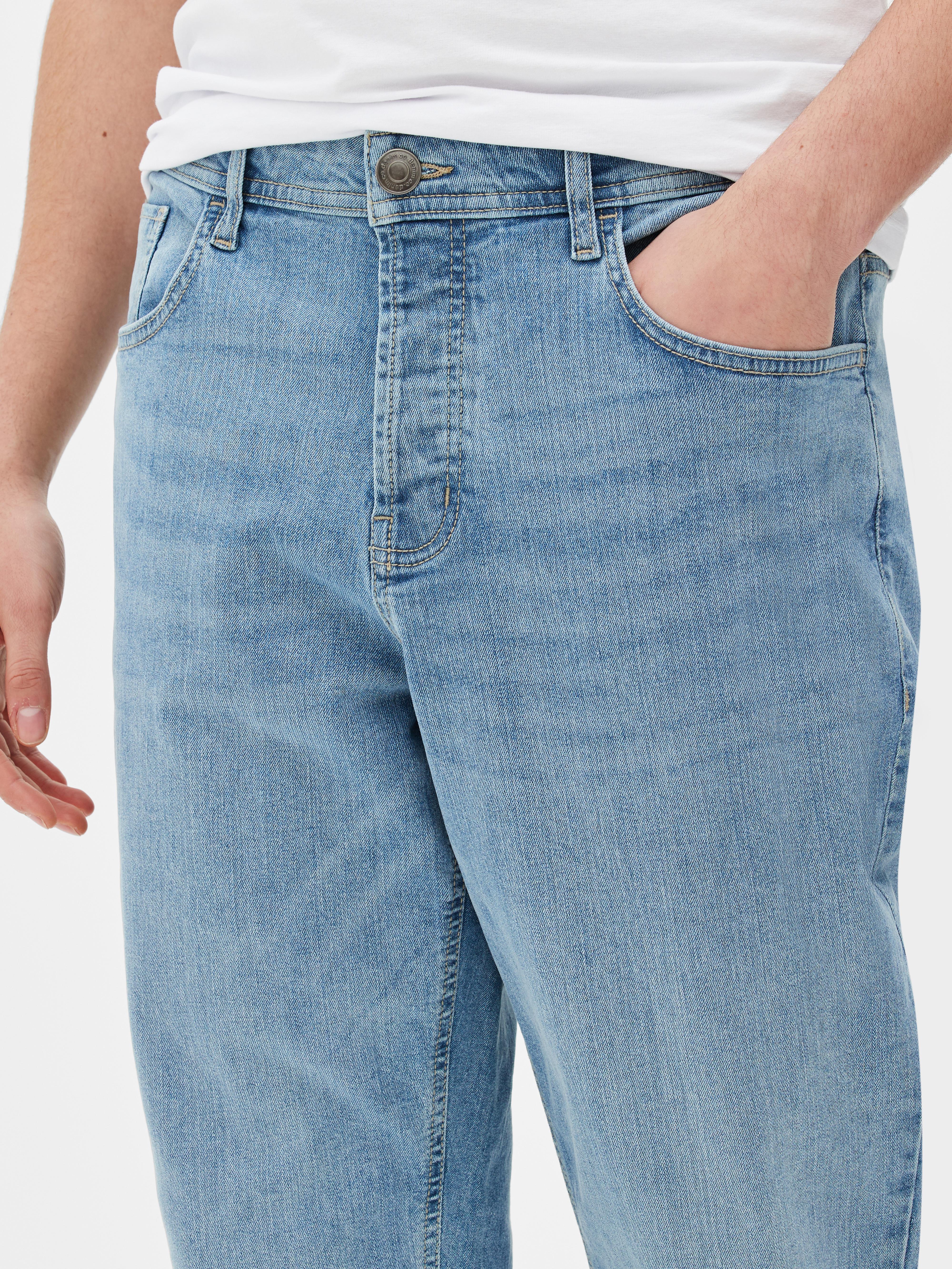 Relaxed Straight Leg Jeans