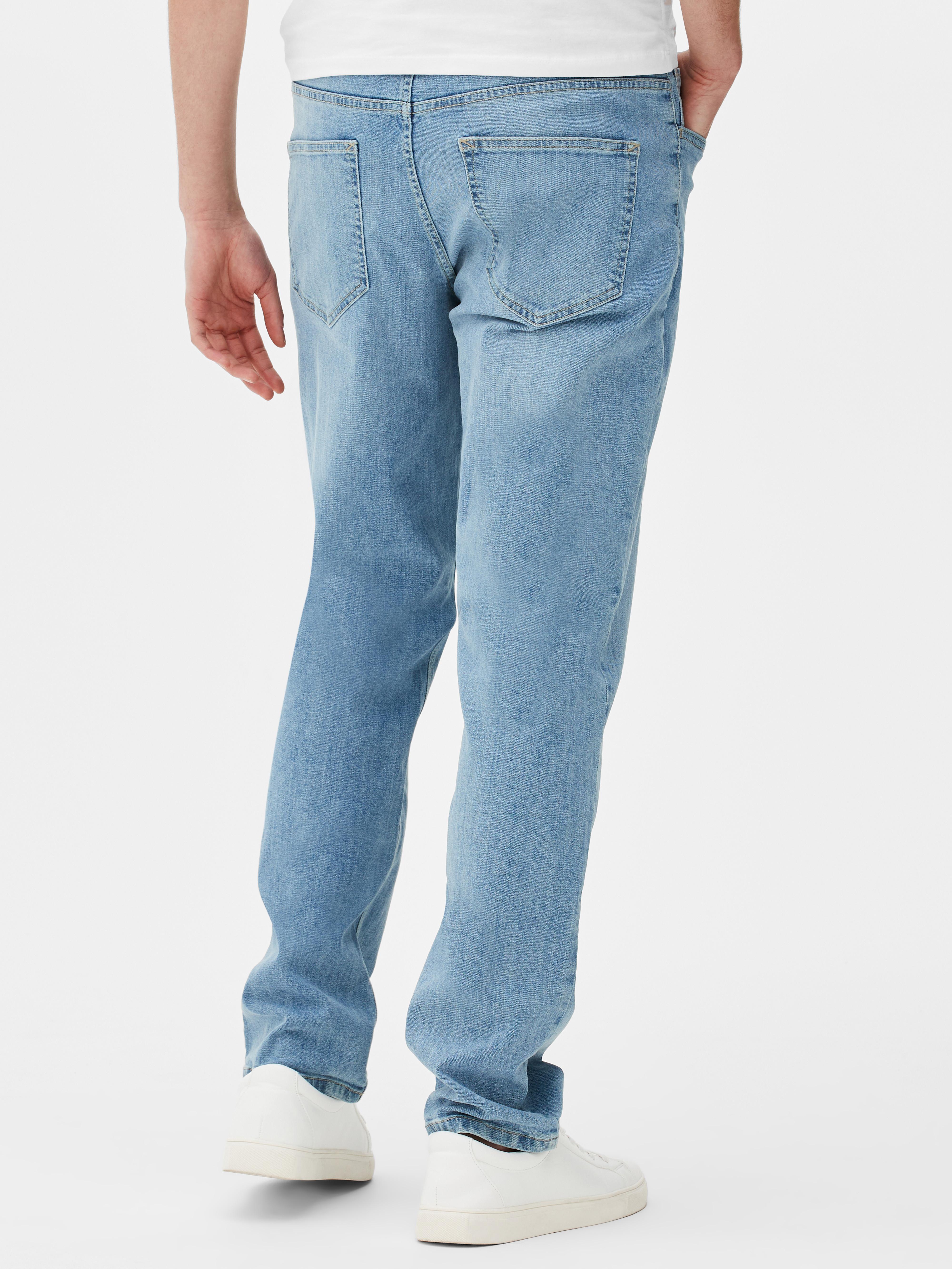 Relaxed Straight Leg Jeans