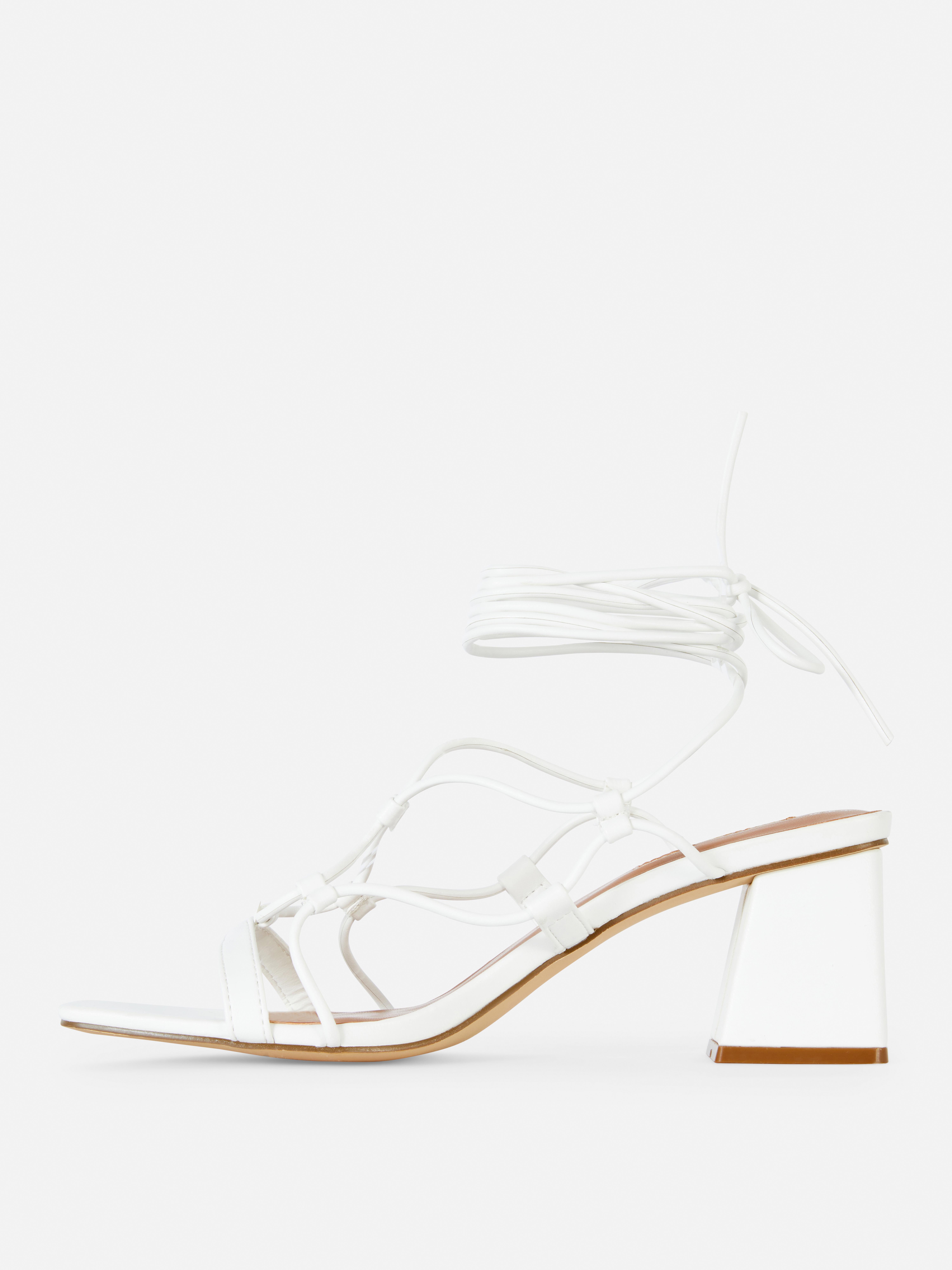 yellow heels primark