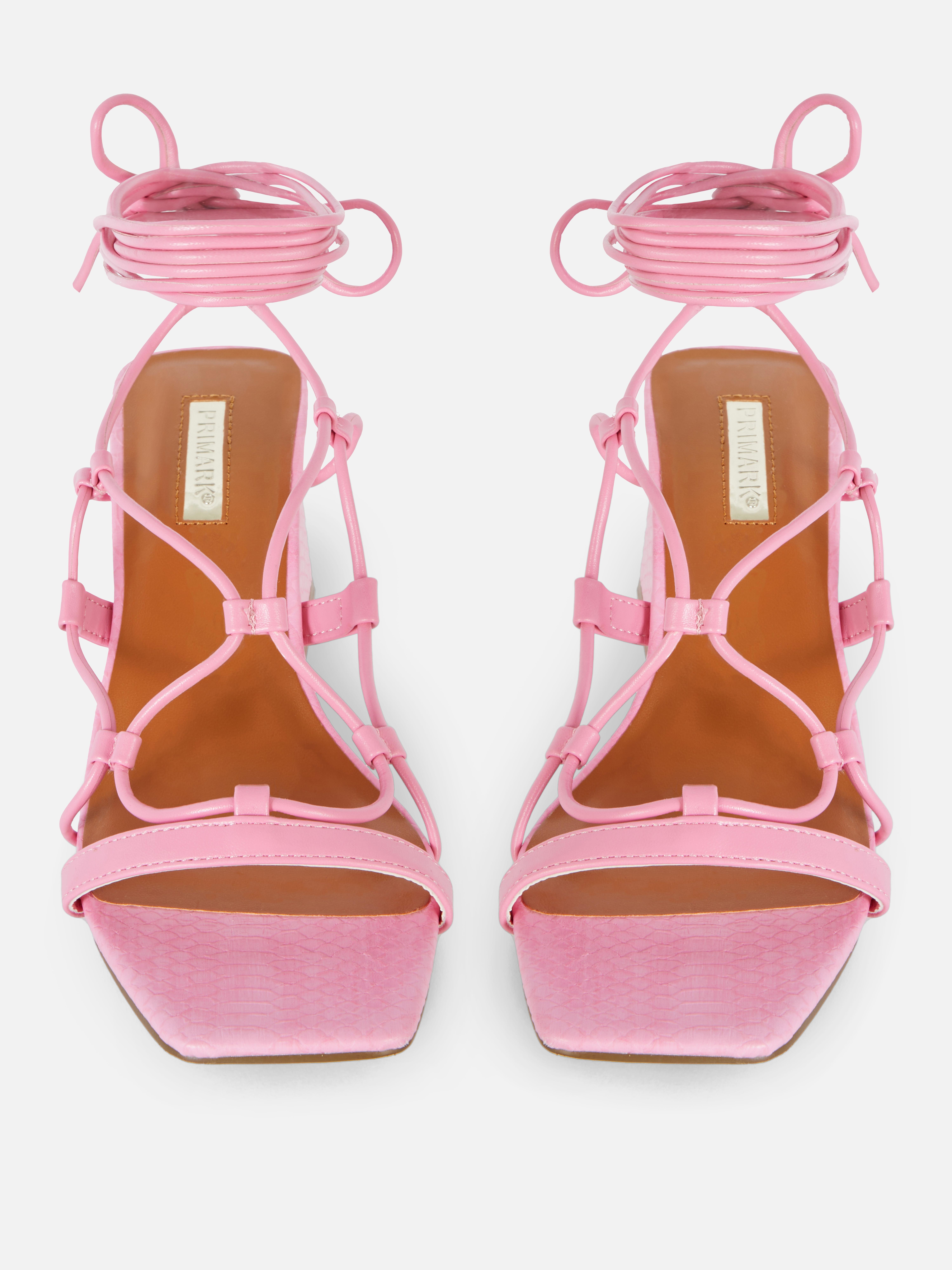 pink sandals
