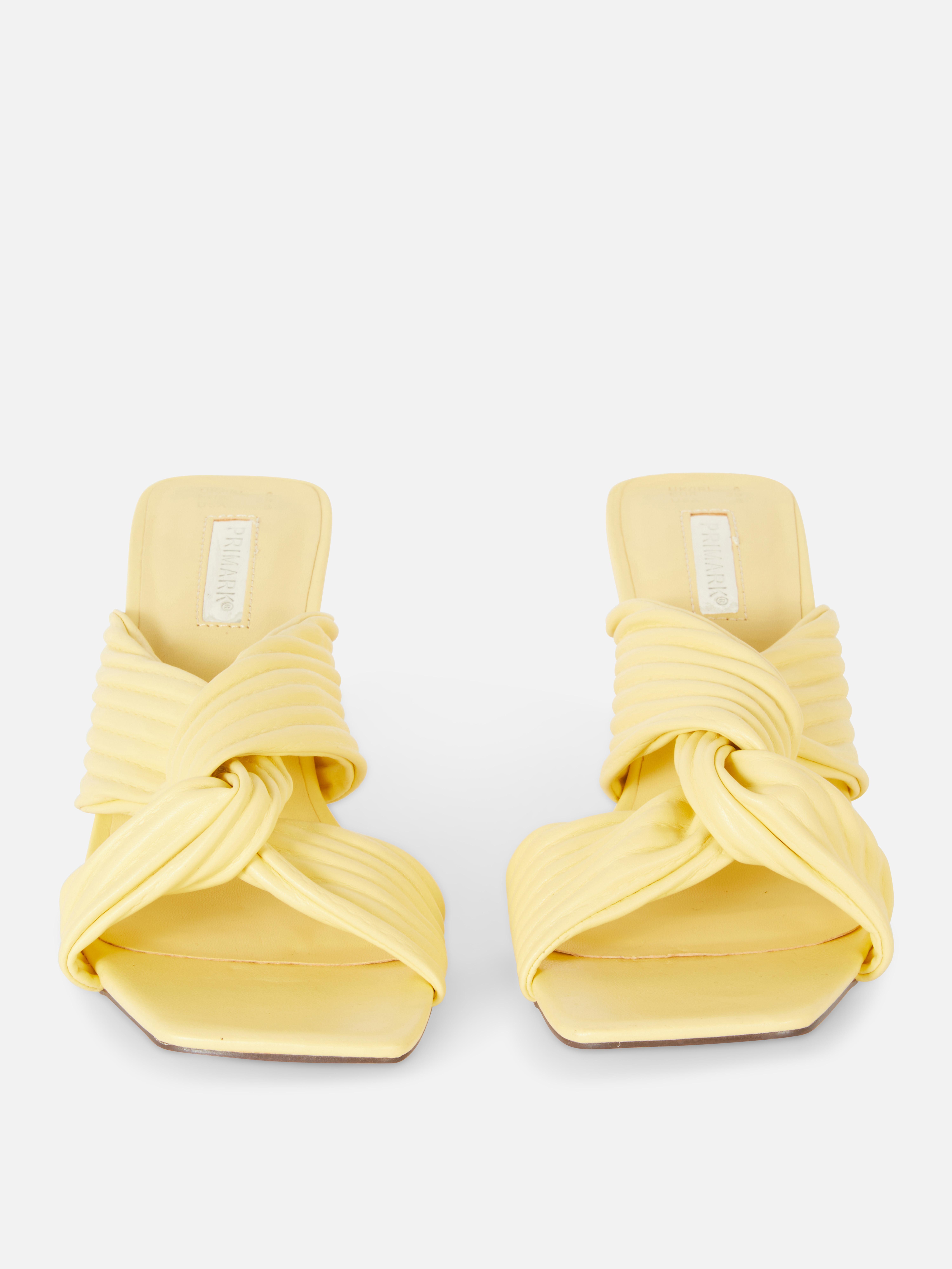 primark yellow shoes