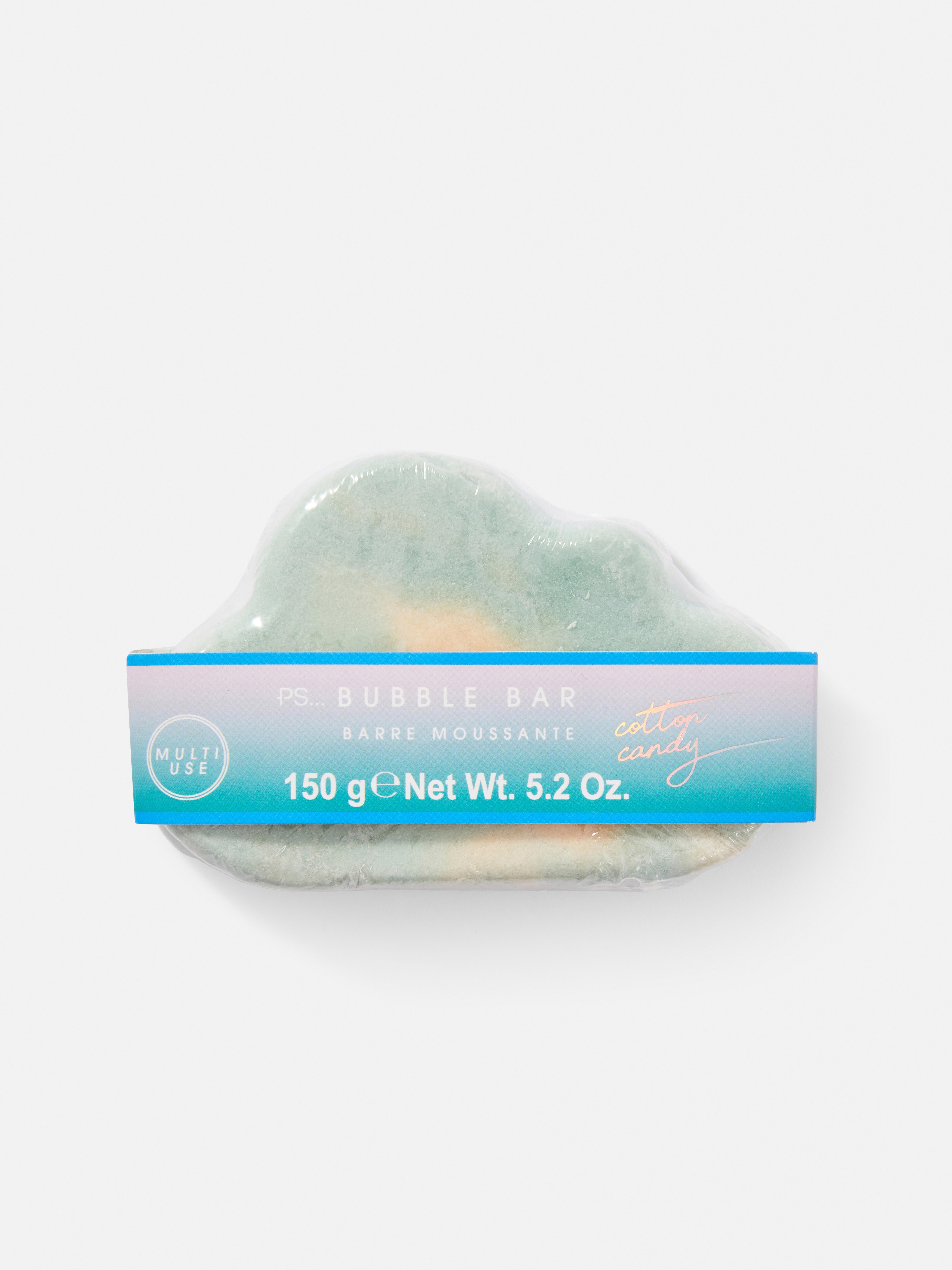 PS suikerspinachtige bubbelzeep in wolkvorm