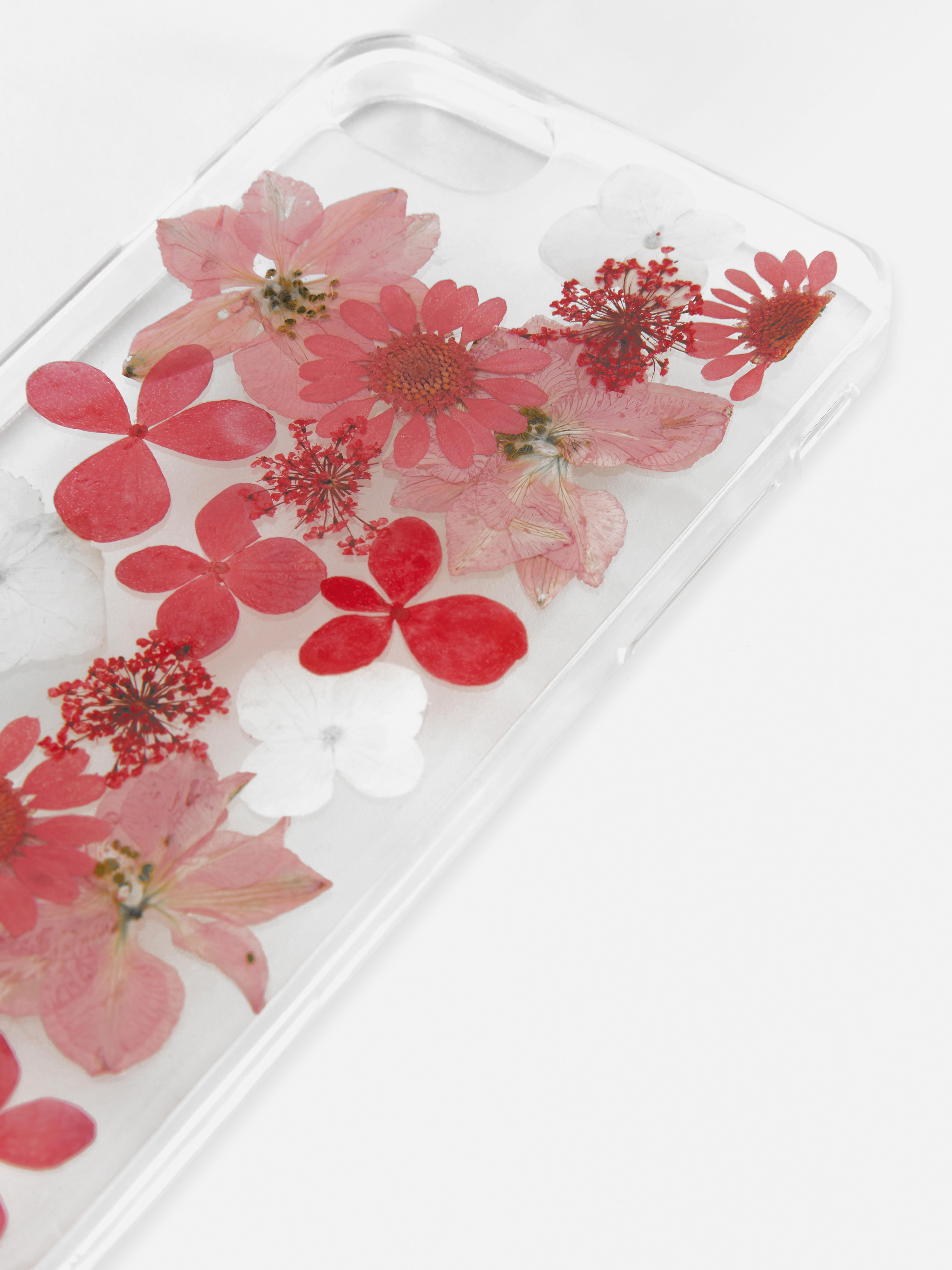 Dried Flower Clear iPhone Case