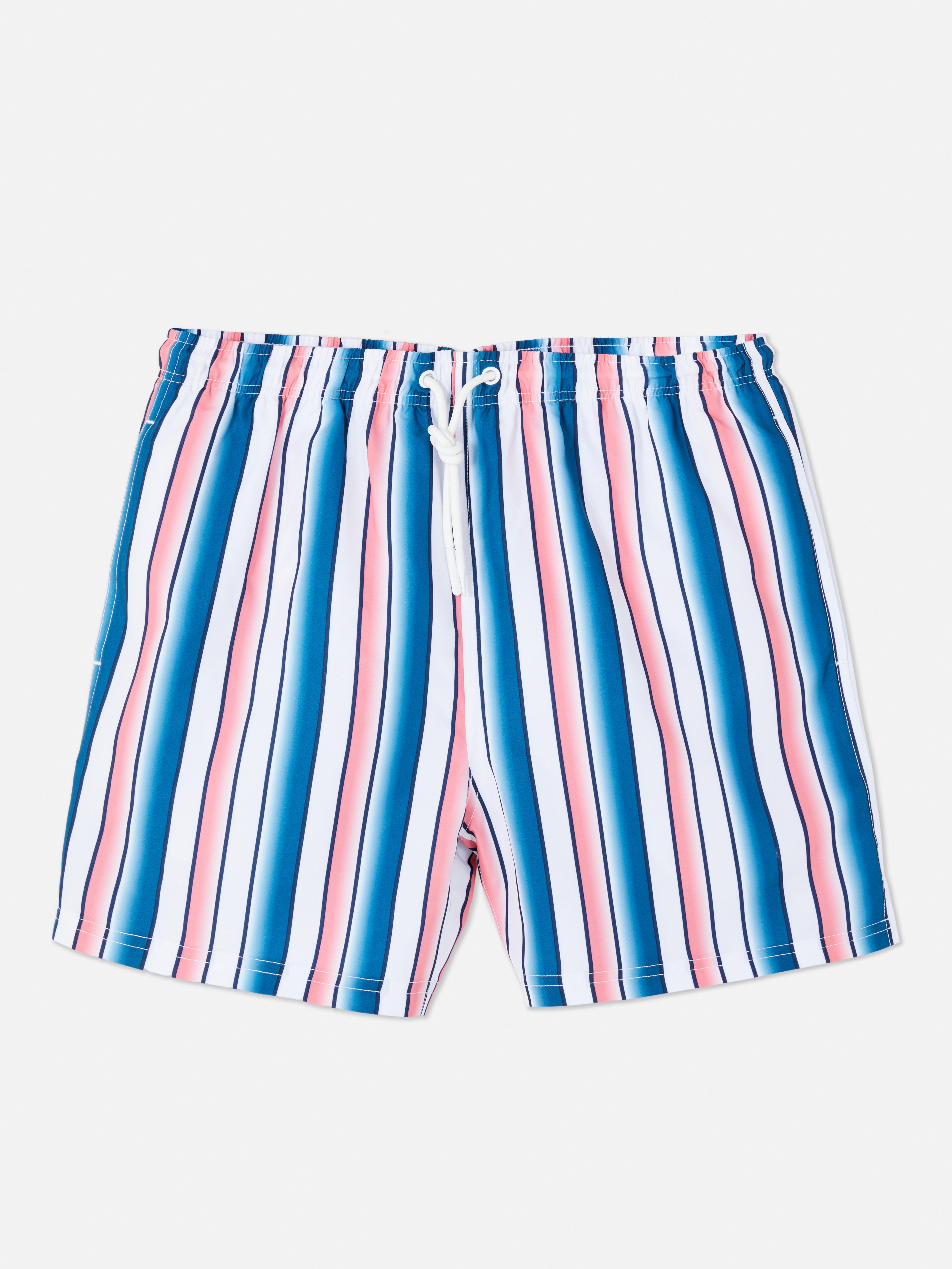 Candy Stripe Swim Shorts