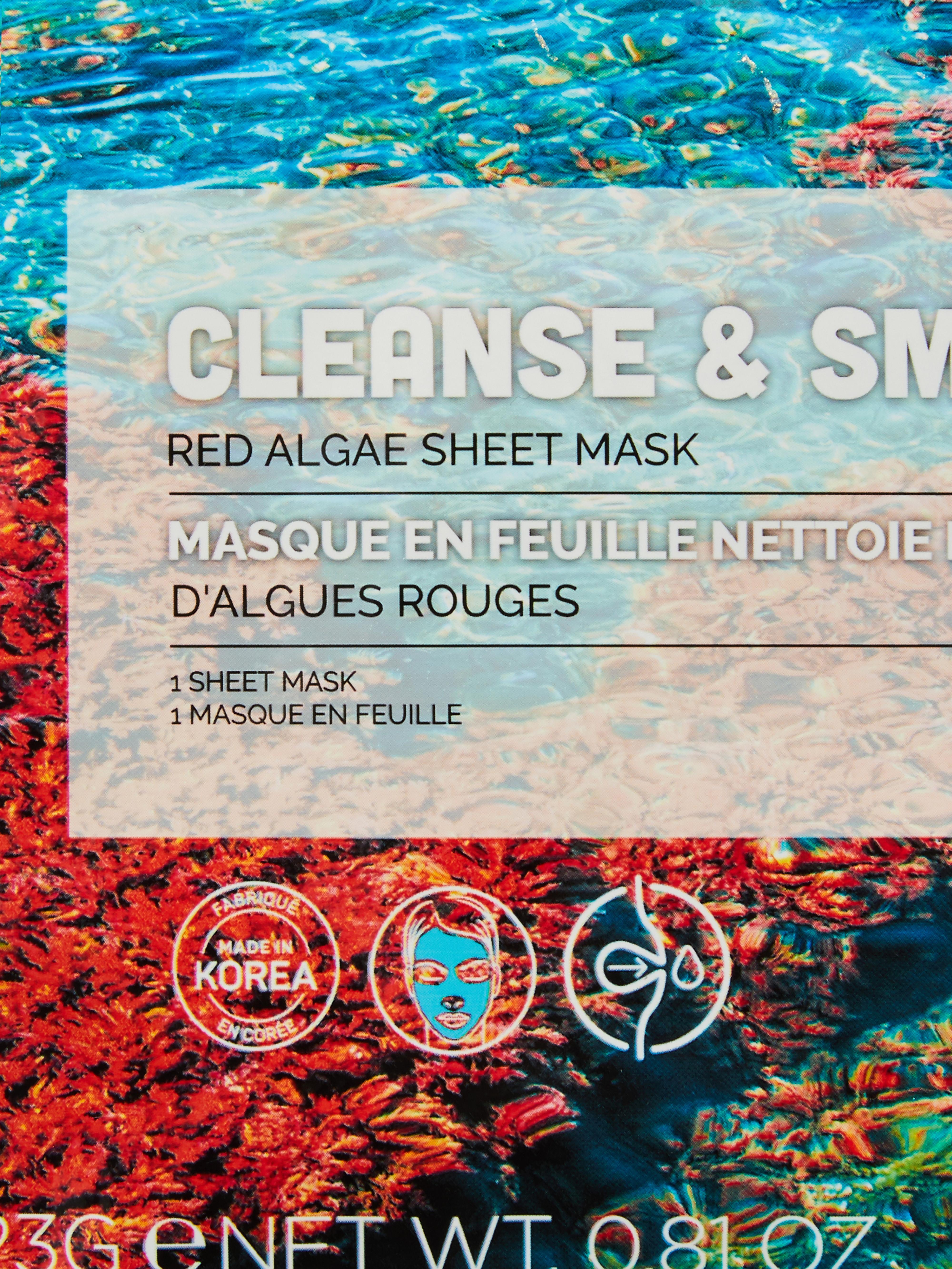 PS... Red Algae Sheet Mask