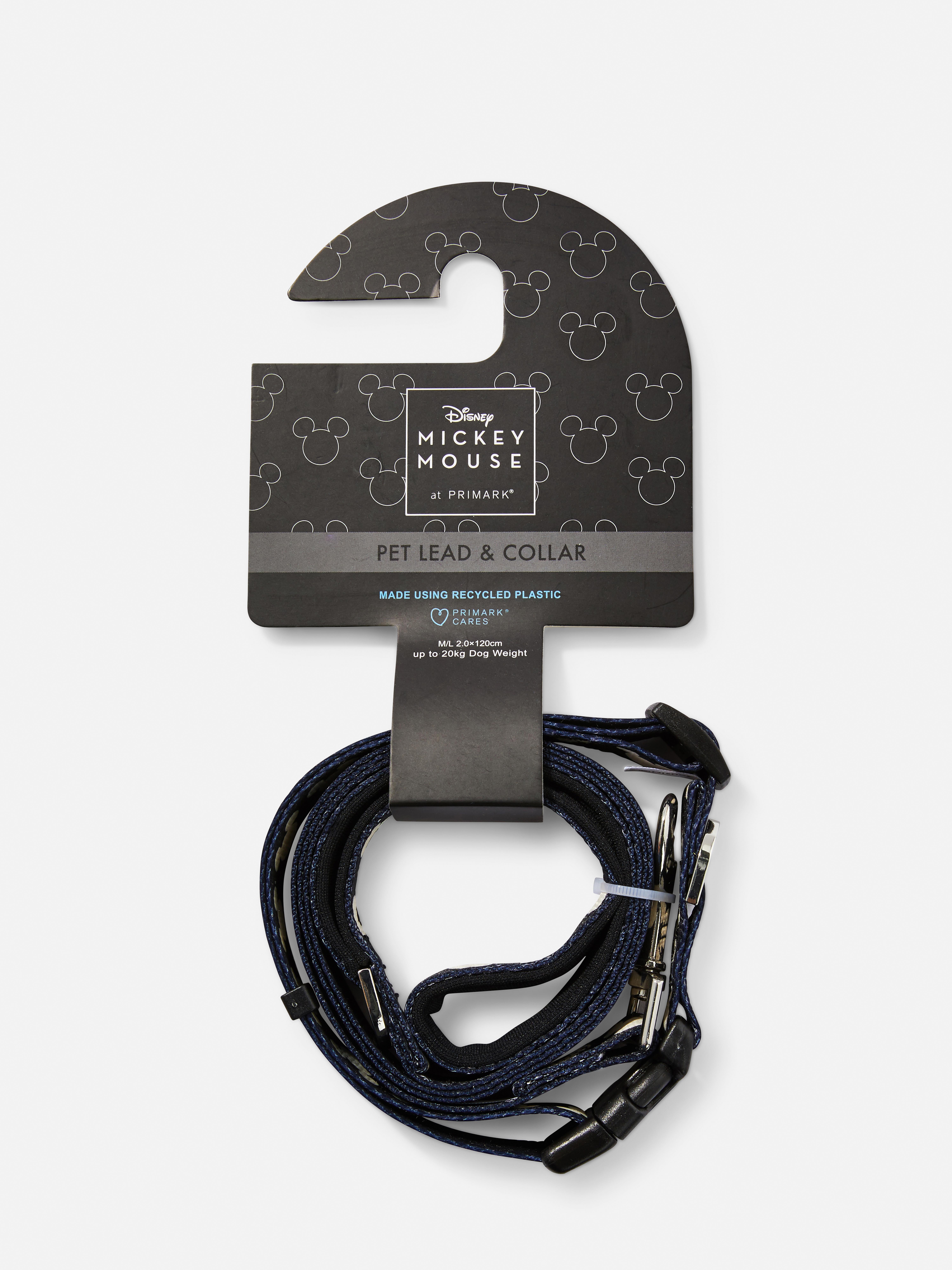 Disney's Mickey Mouse Dog Lead and Collar