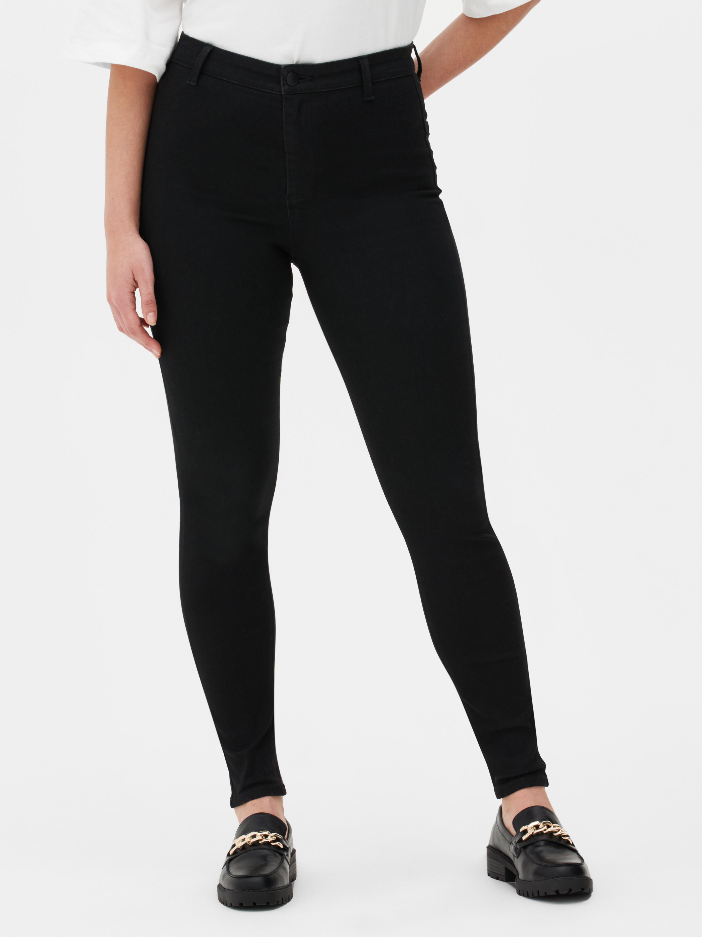 High waisted black sales jeans primark