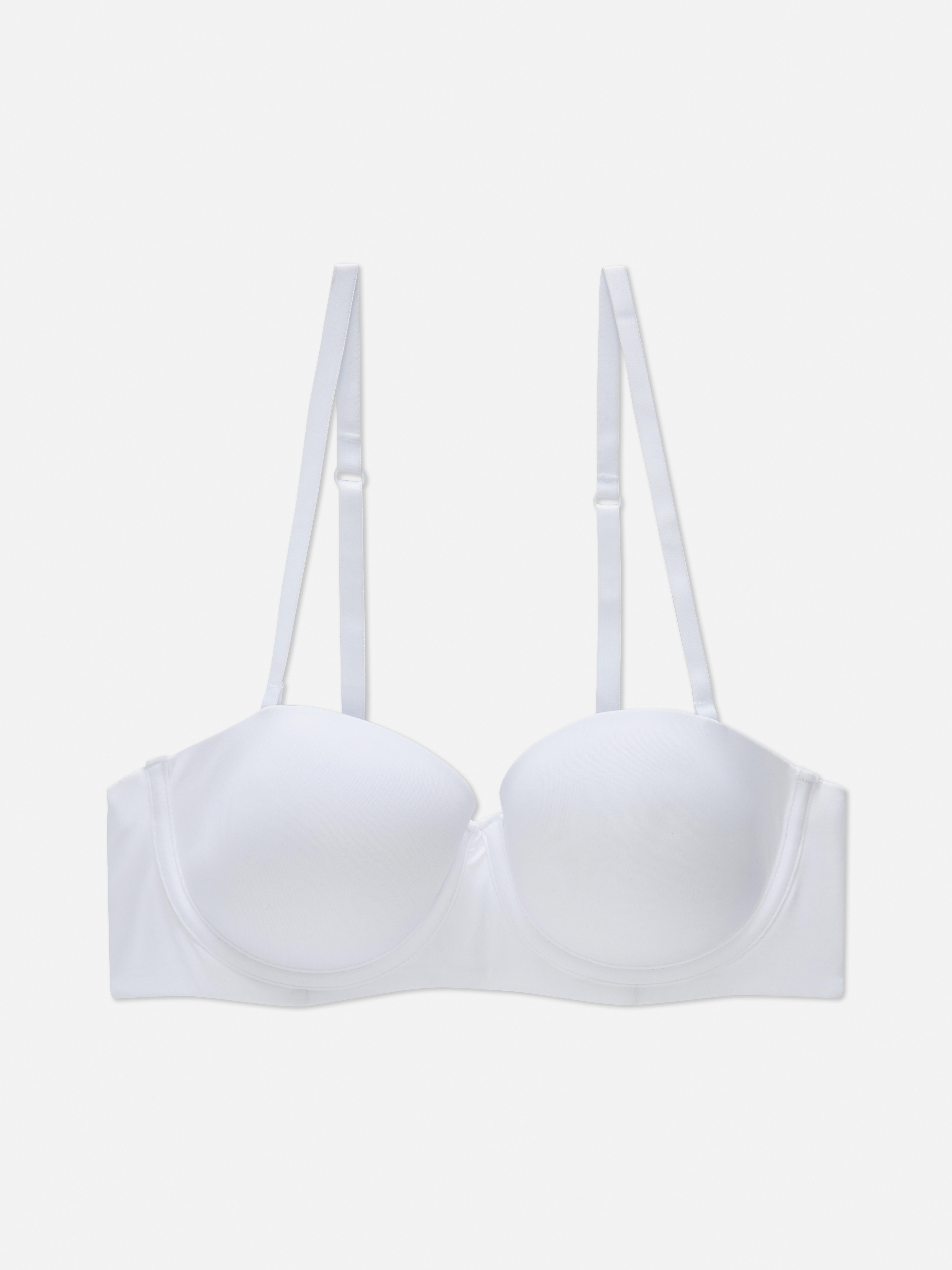 Womens White A-D Multiway Underwired Bra