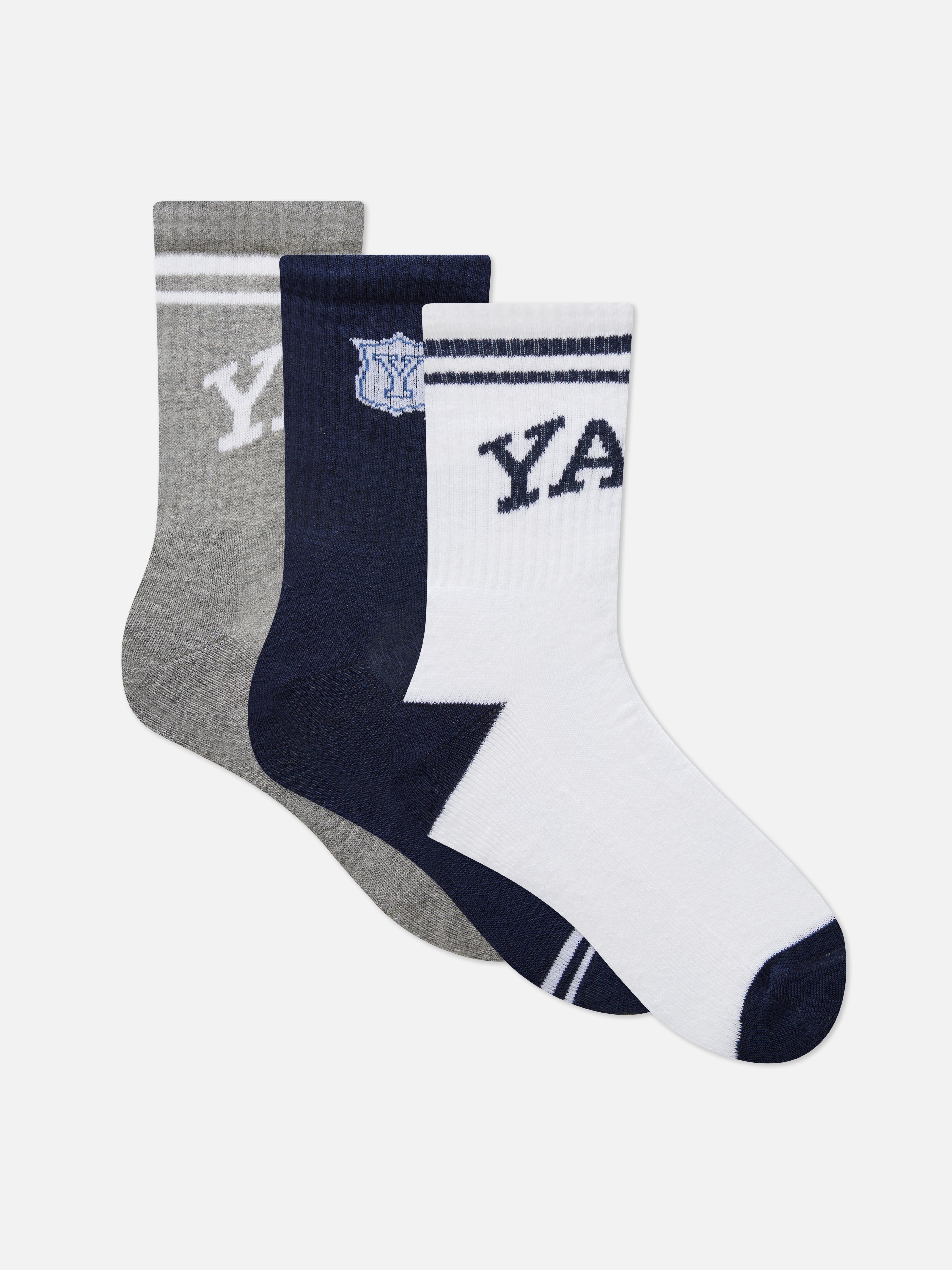 Yale Crew Socks Set