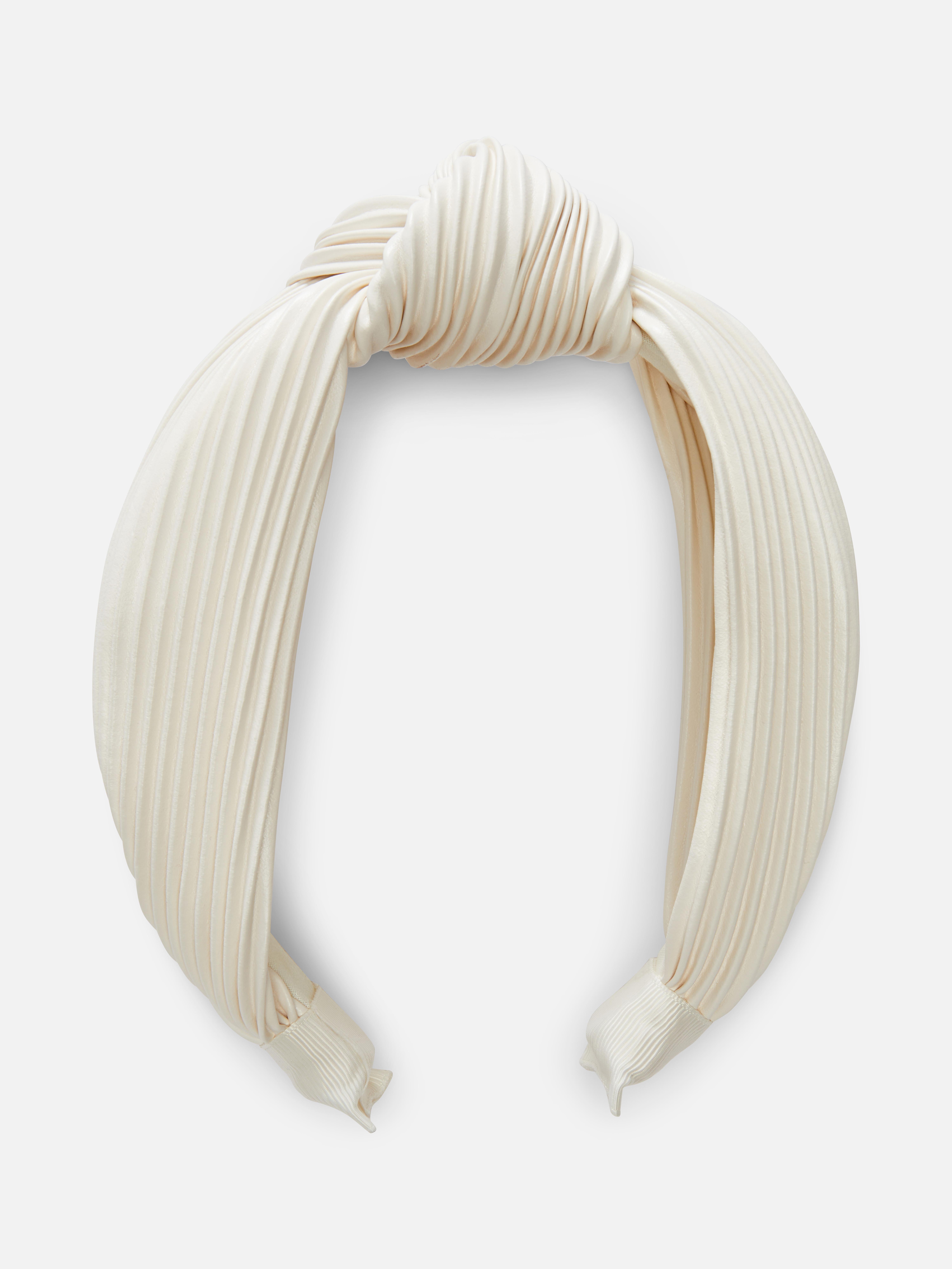 Knotted Plisse Headband