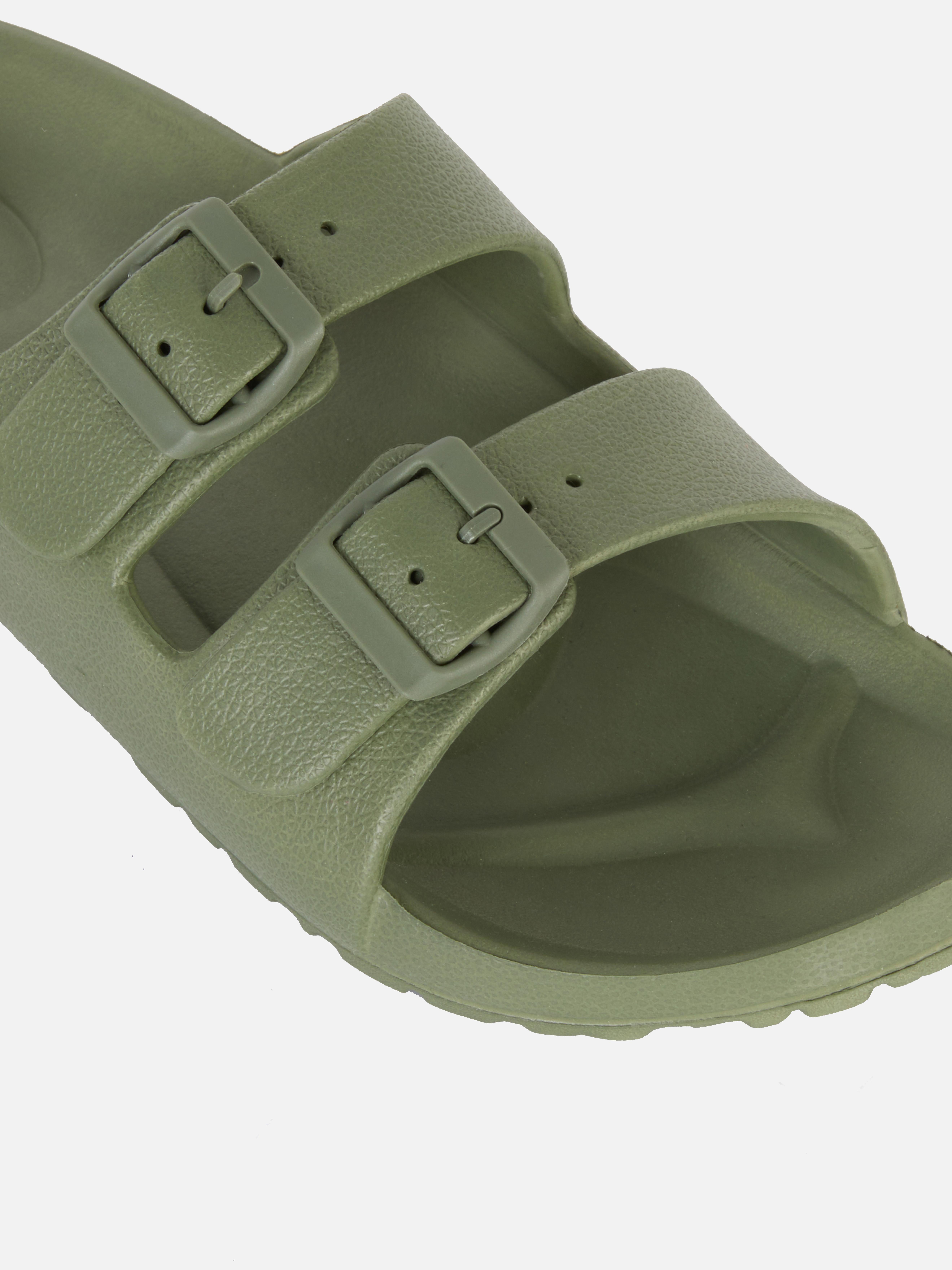 Rubber Footbed Sandals