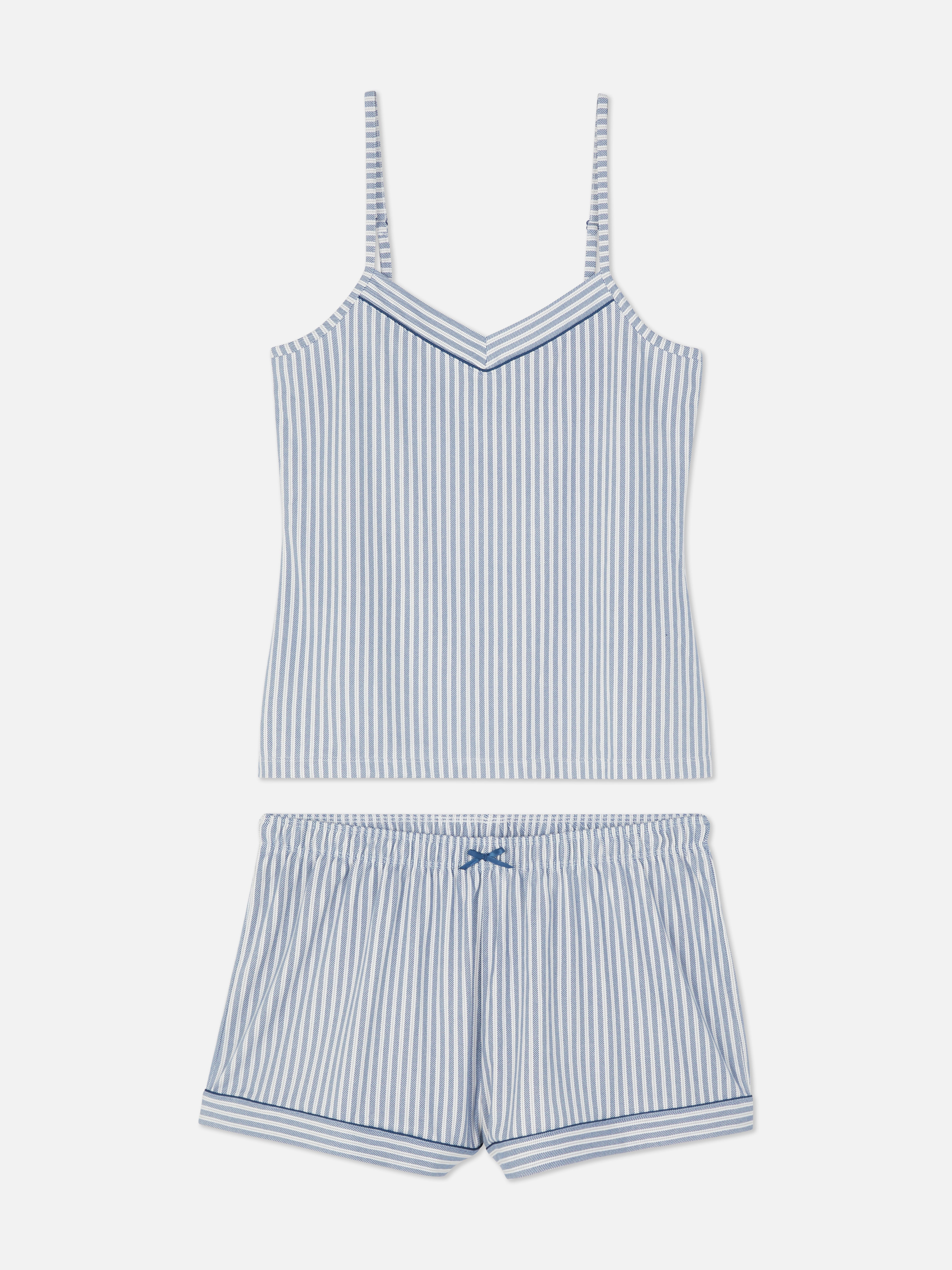 Cami Vest and Shorts Pyjama Set