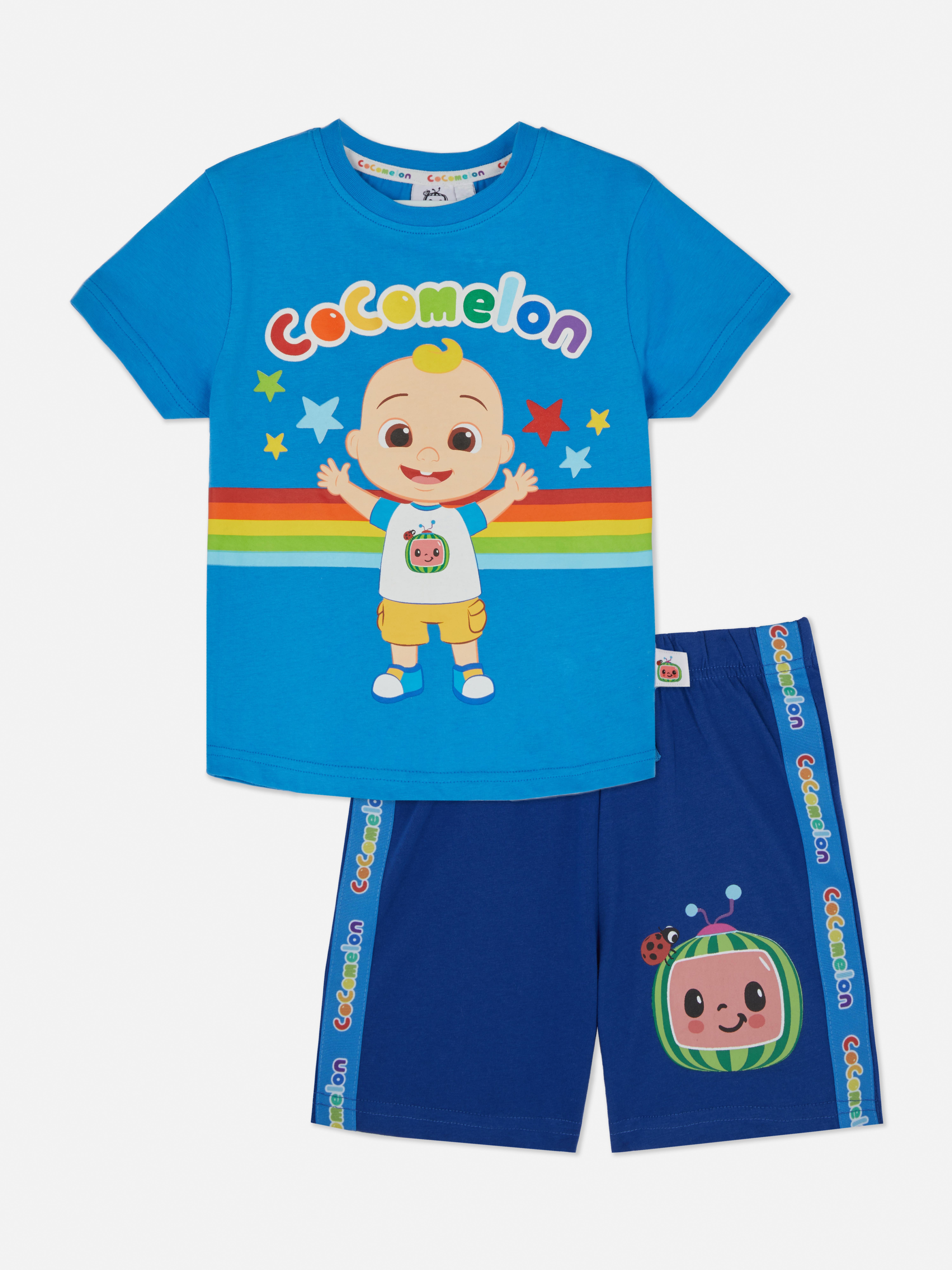 Cocomelon T-Shirt and Shorts Pyjama Set