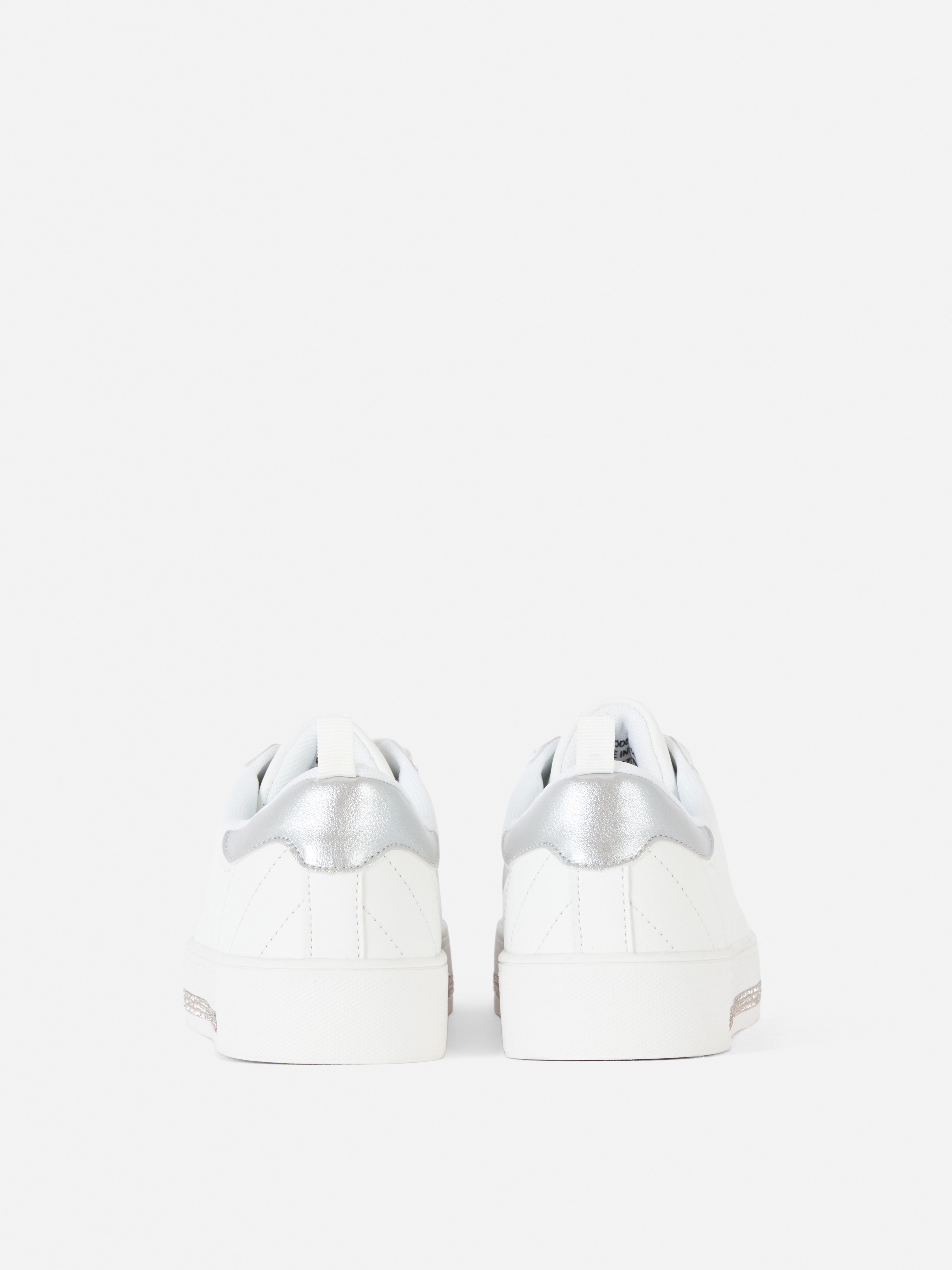 white chunky trainers primark