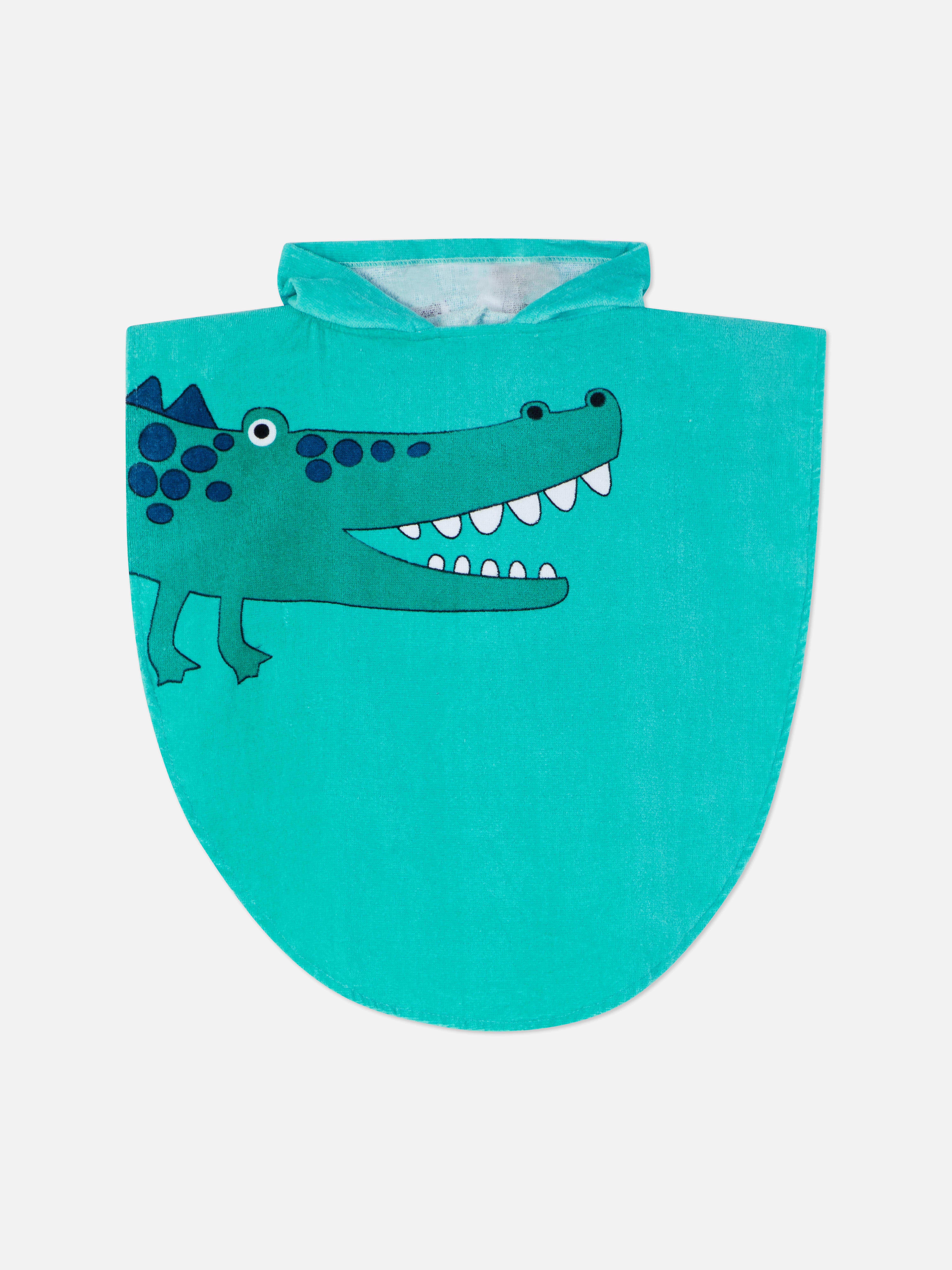 Crocodile Hooded Towel Poncho