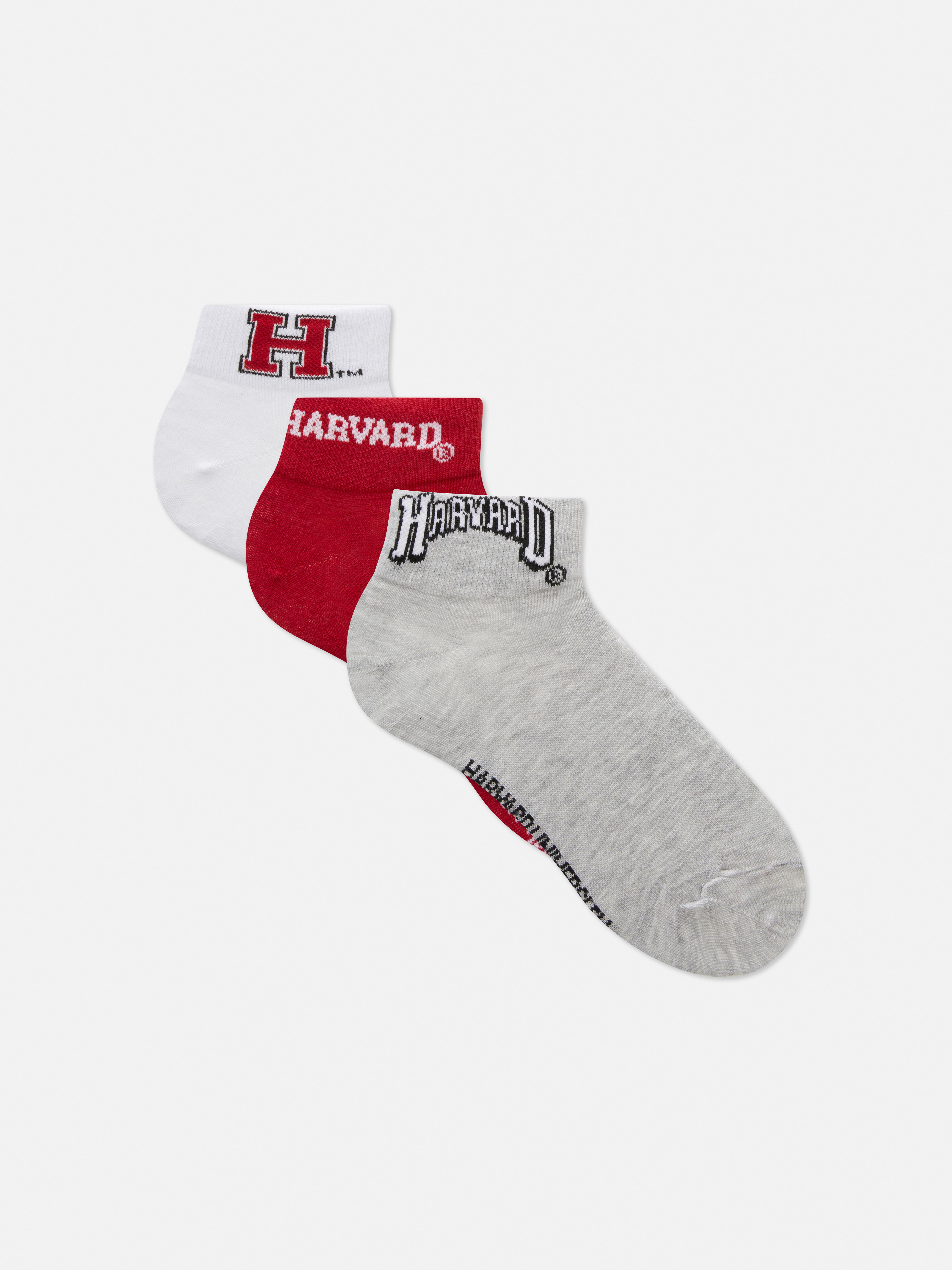 3pk Harvard Ankle Socks